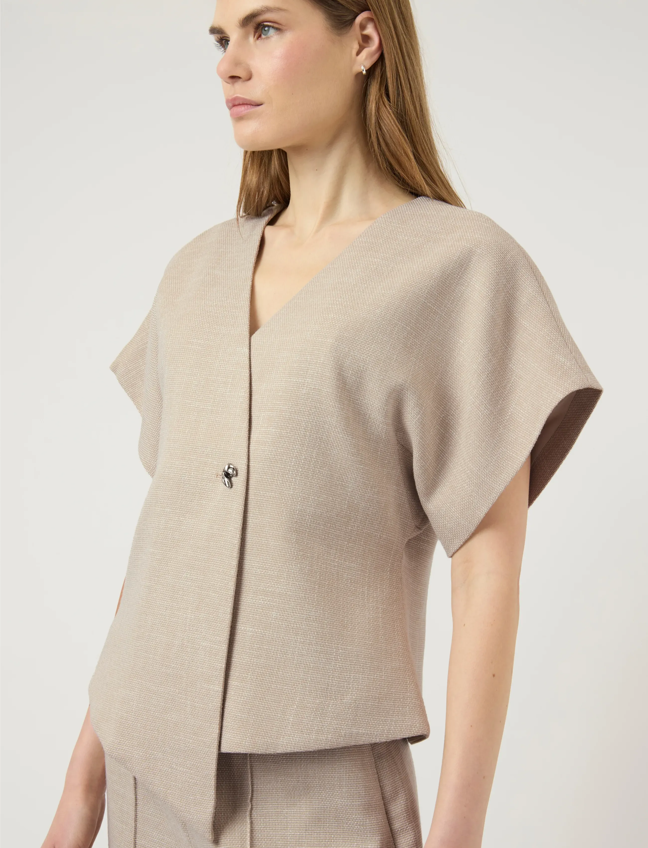YAS - YASCOMIRA SS BLAZER S. - oatmeal - 5