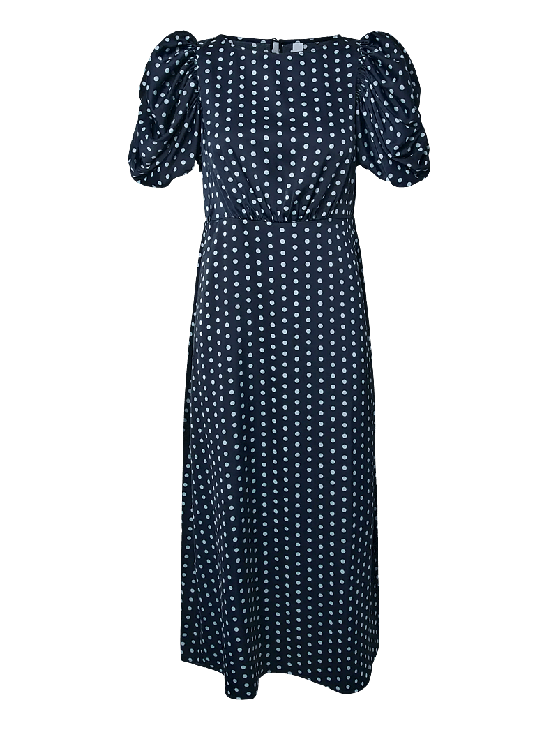 YAS - YASPELLA 2/4 LONG DRESS S. - maxikleider - navy blazer - 1