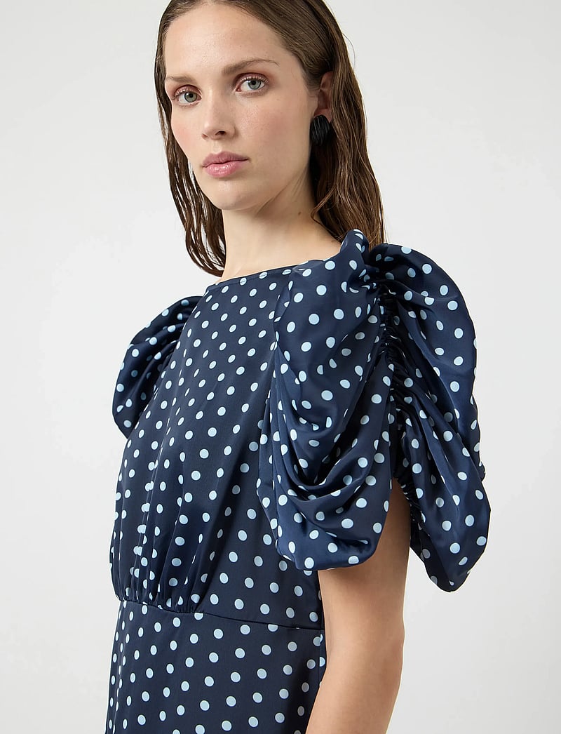 YAS - YASPELLA 2/4 LONG DRESS S. - maxikleider - navy blazer - 5