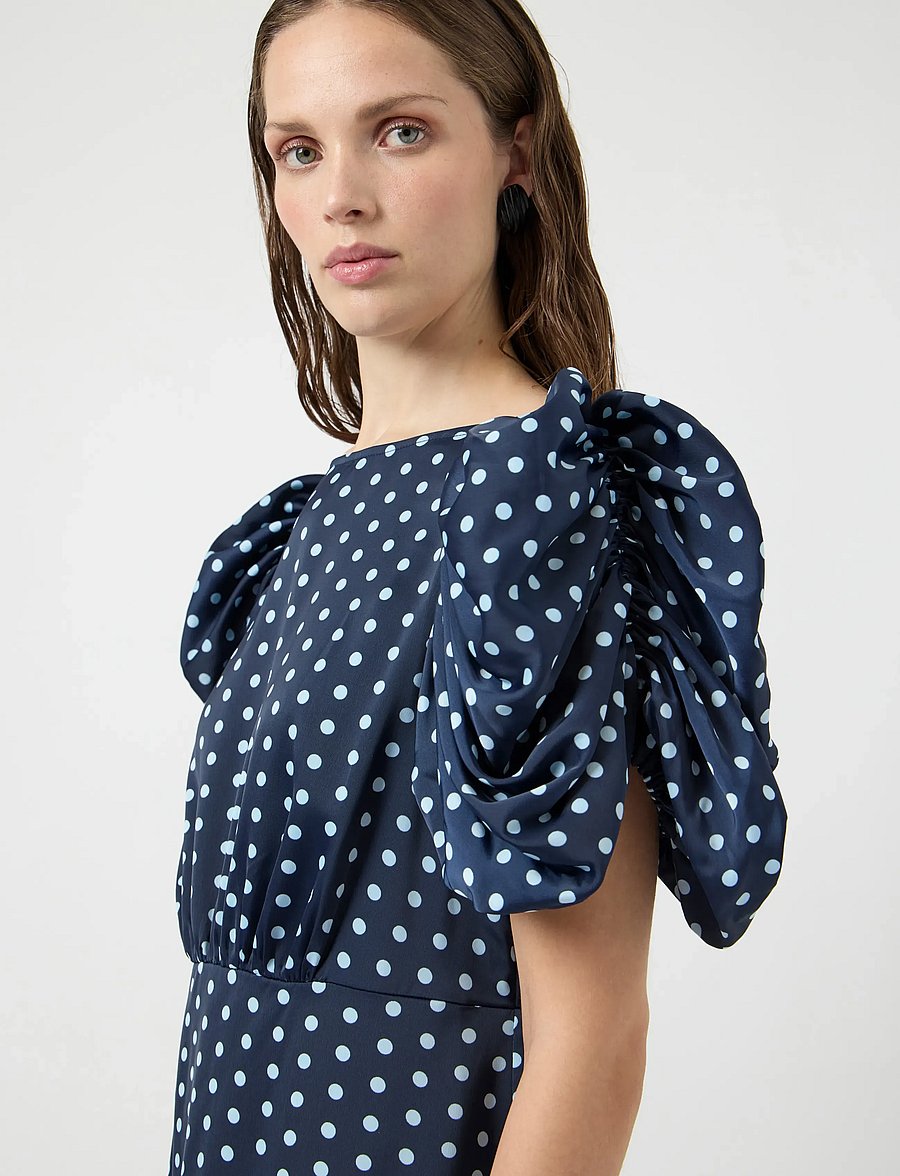 YAS - YASPELLA 2/4 LONG DRESS S. - navy blazer - 5