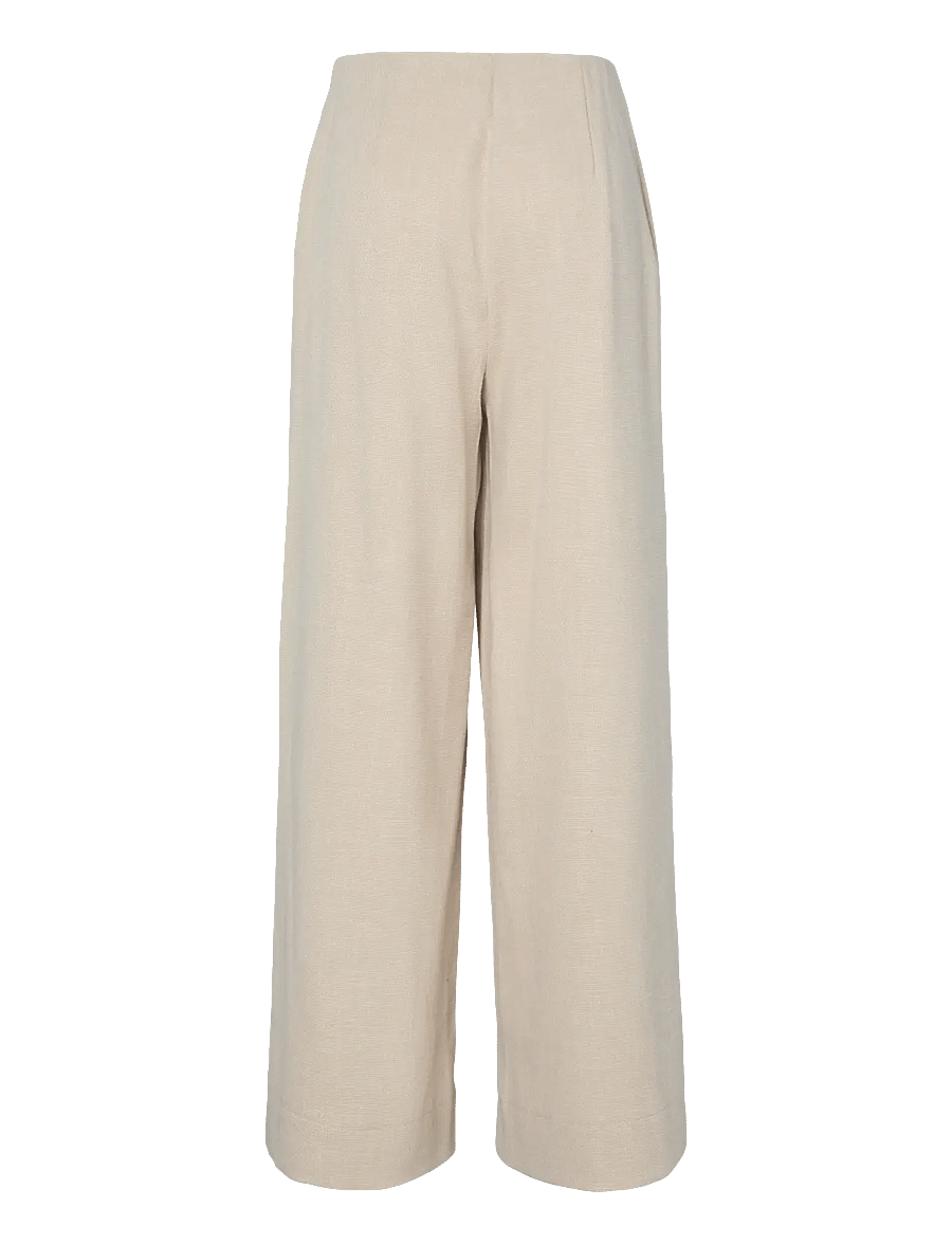 YAS - YASCOMIRA HMW PANT S. - culottes - oatmeal - 2