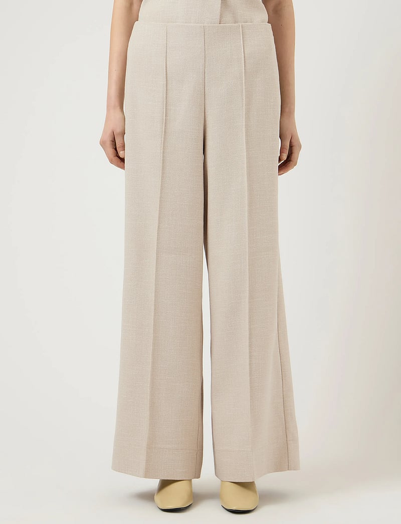 YAS - YASCOMIRA HMW PANT S. - culottes - oatmeal - 0