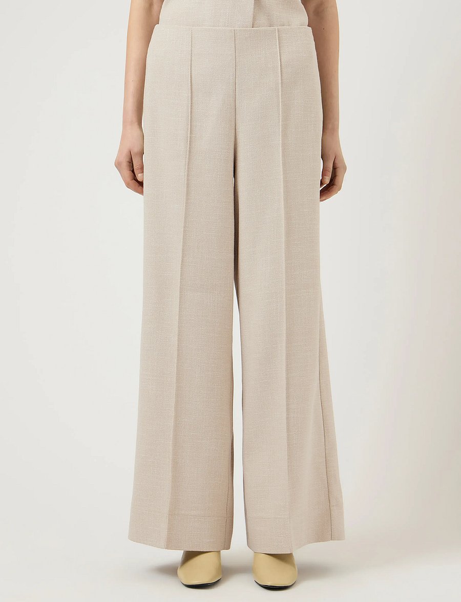 YAS - YASCOMIRA HMW PANT S. - culottes - oatmeal - 0