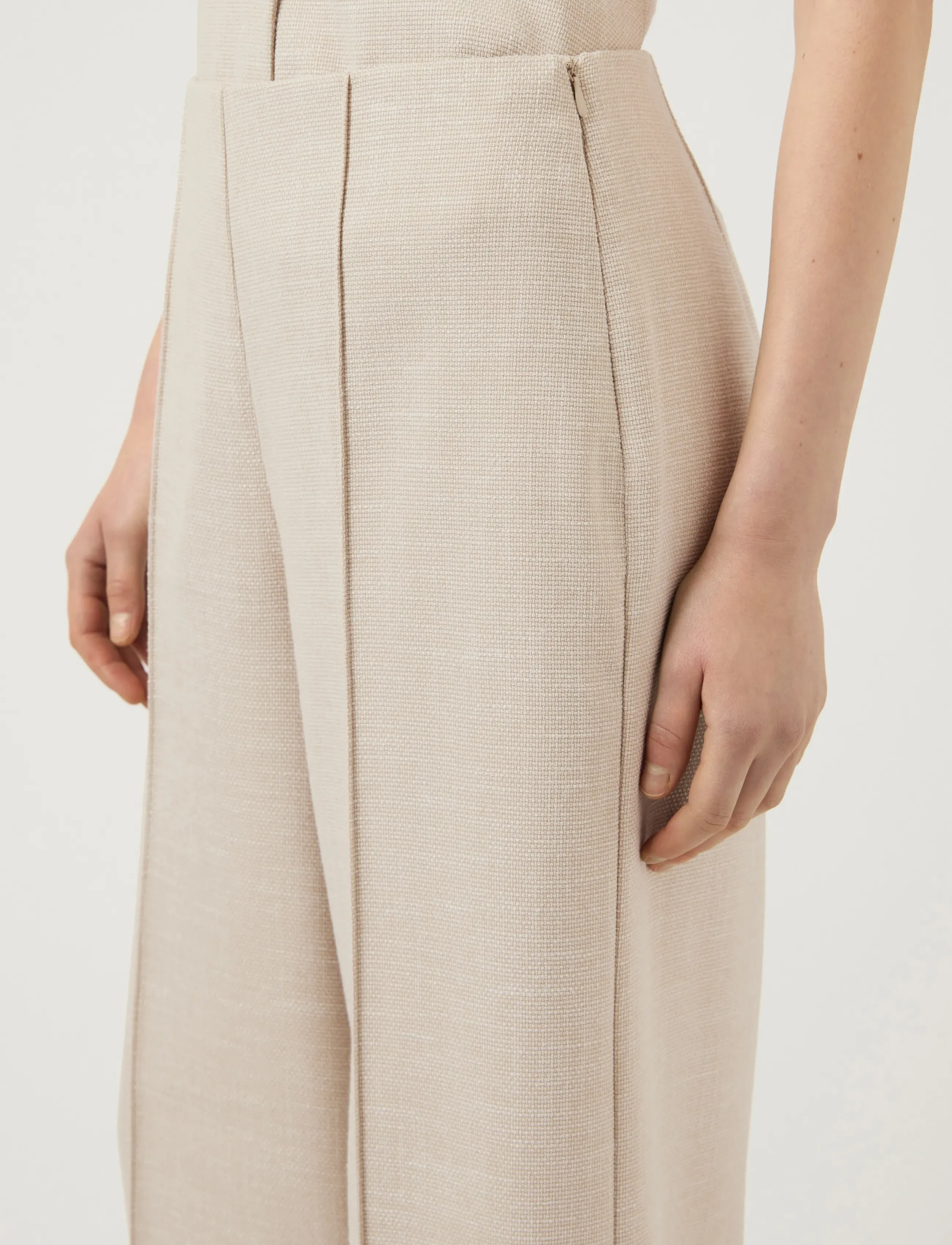 YAS - YASCOMIRA HMW PANT S. - culottes - oatmeal - 5