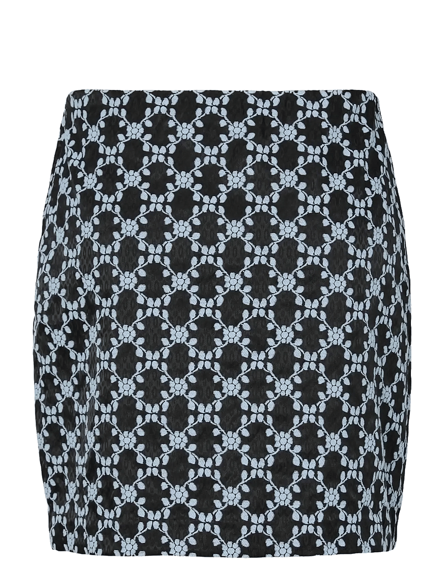 YAS - YASSCARA HMW SKIRT - pliiatsseelikud - black - 2