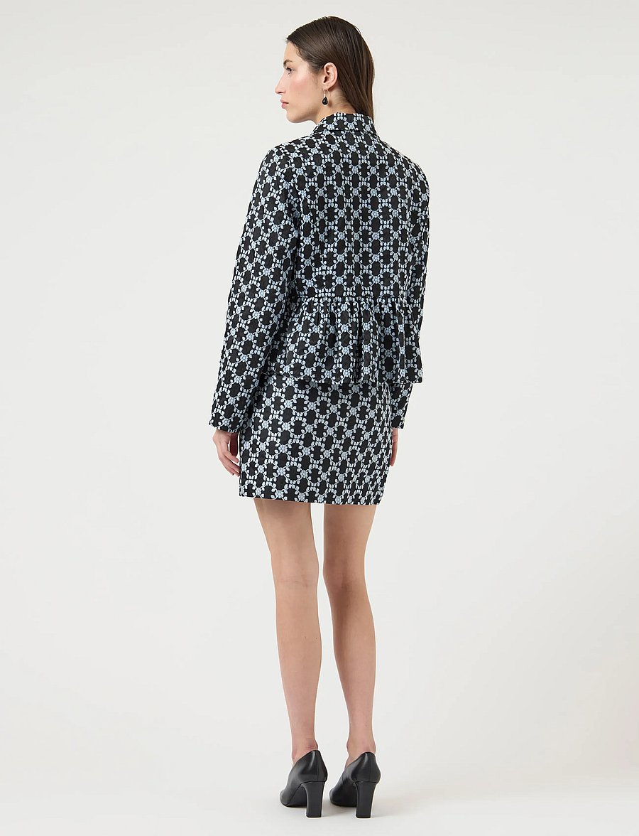 YAS - YASSCARA HMW SKIRT - pliiatsseelikud - black - 3