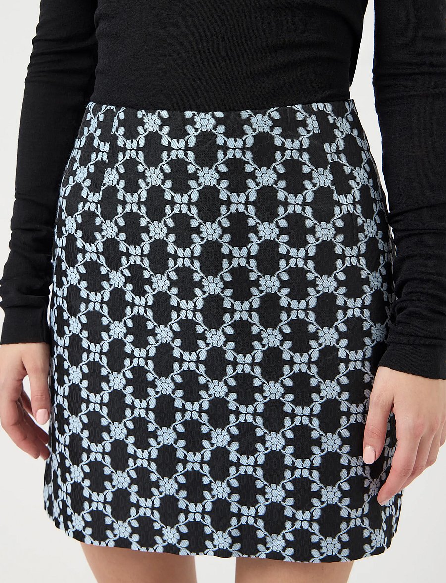 YAS - YASSCARA HMW SKIRT - pliiatsseelikud - black - 5