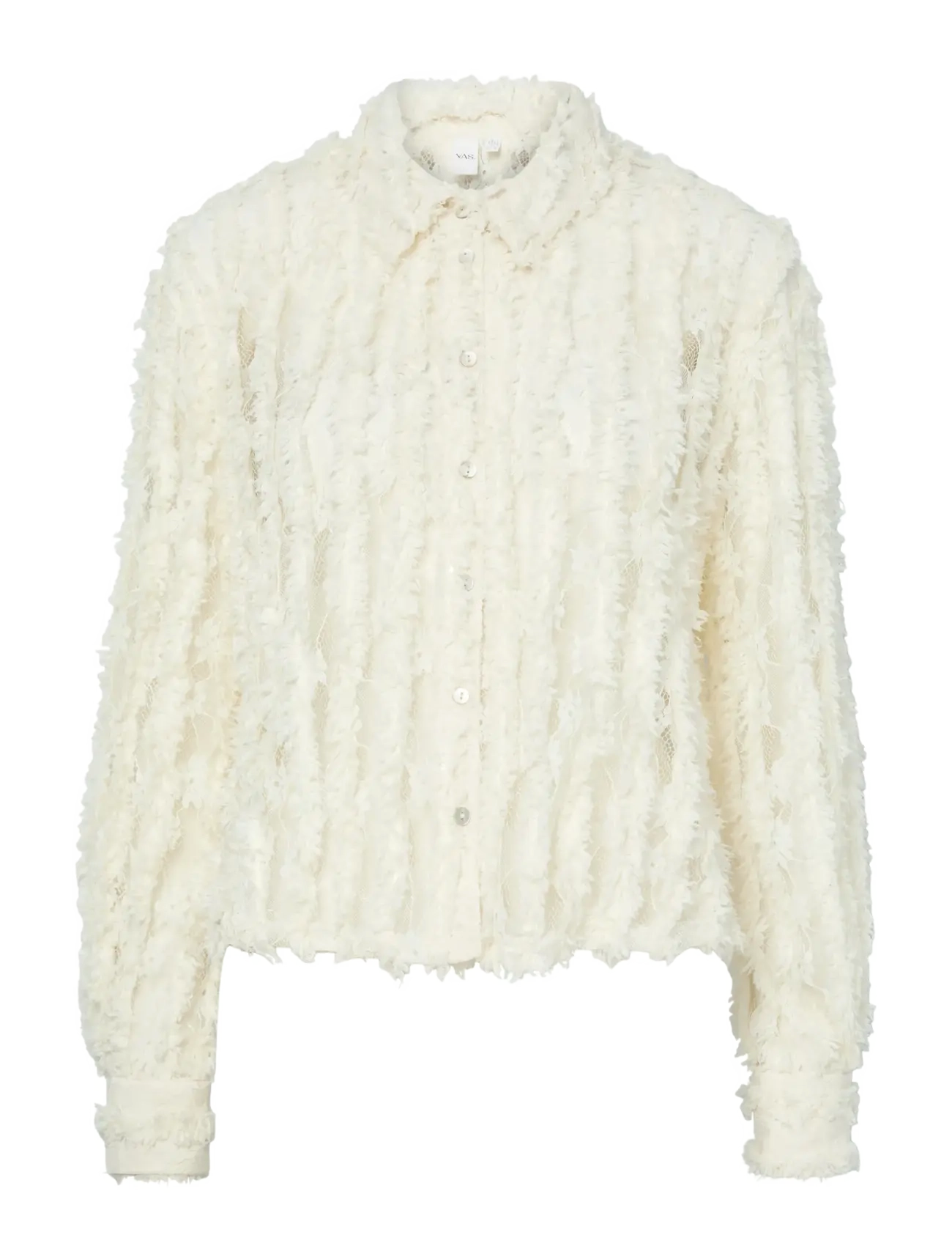 YAS Yasfrayly Ls Shirt, 36, Cream, Skjorter > Langærmede, Dame