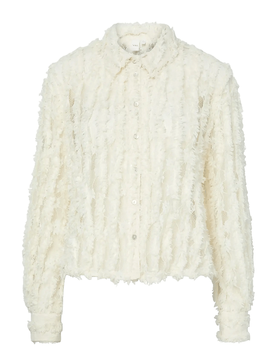 YAS - YASFRAYLY LS SHIRT - langärmlige hemden - birch - 0