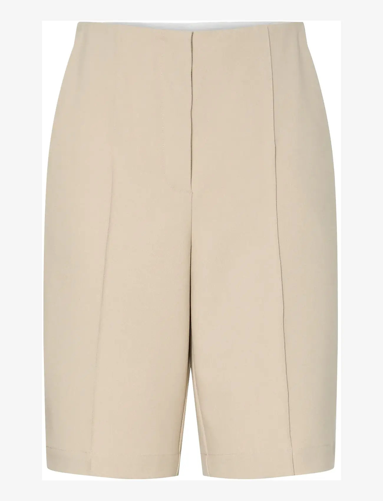 YAS - YASREEMAJ HW BERMUDA SHORTS - D2D - bermudashorts - oxford tan - 0