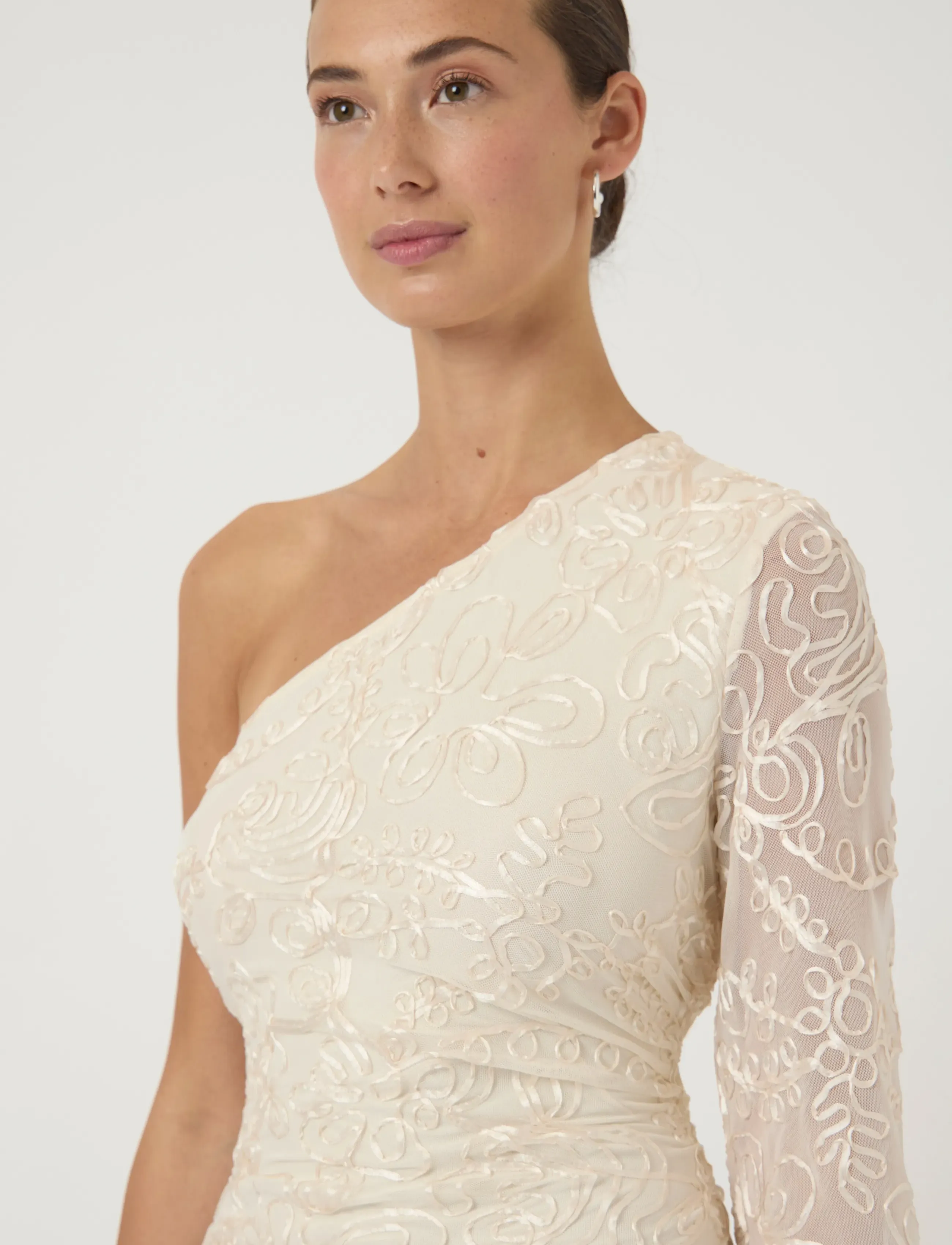 YAS - YASFLORINA OS DRESS - CELEB - wedding dresses - gardenia - 5