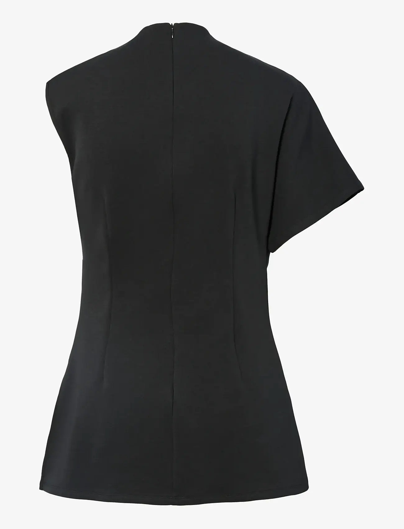 YAS - YASPINA SL LONG TOP S. - short-sleeved blouses - black - 2