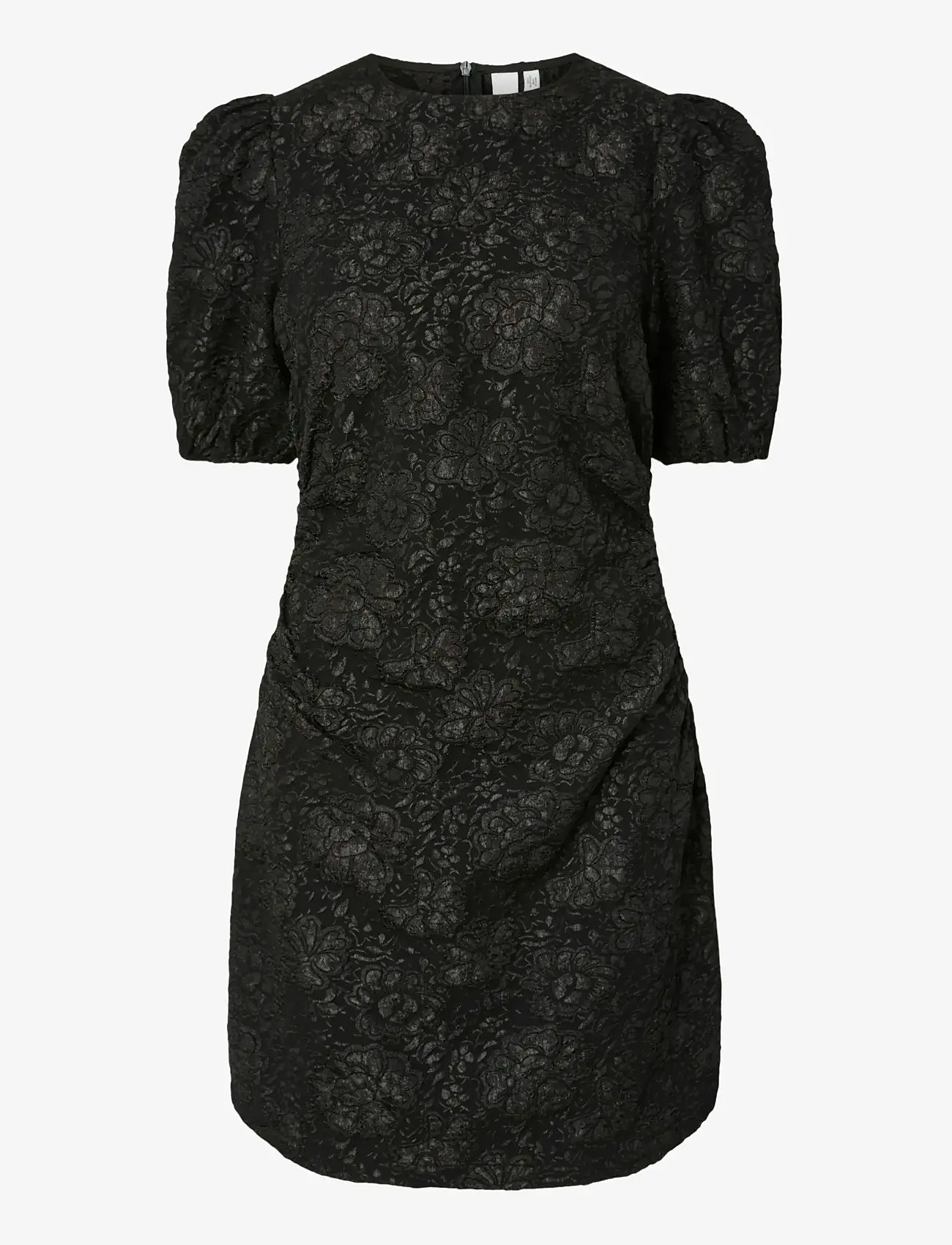 YAS - YASHELLE SS DRESS - KA - proginės suknelės - black - 0