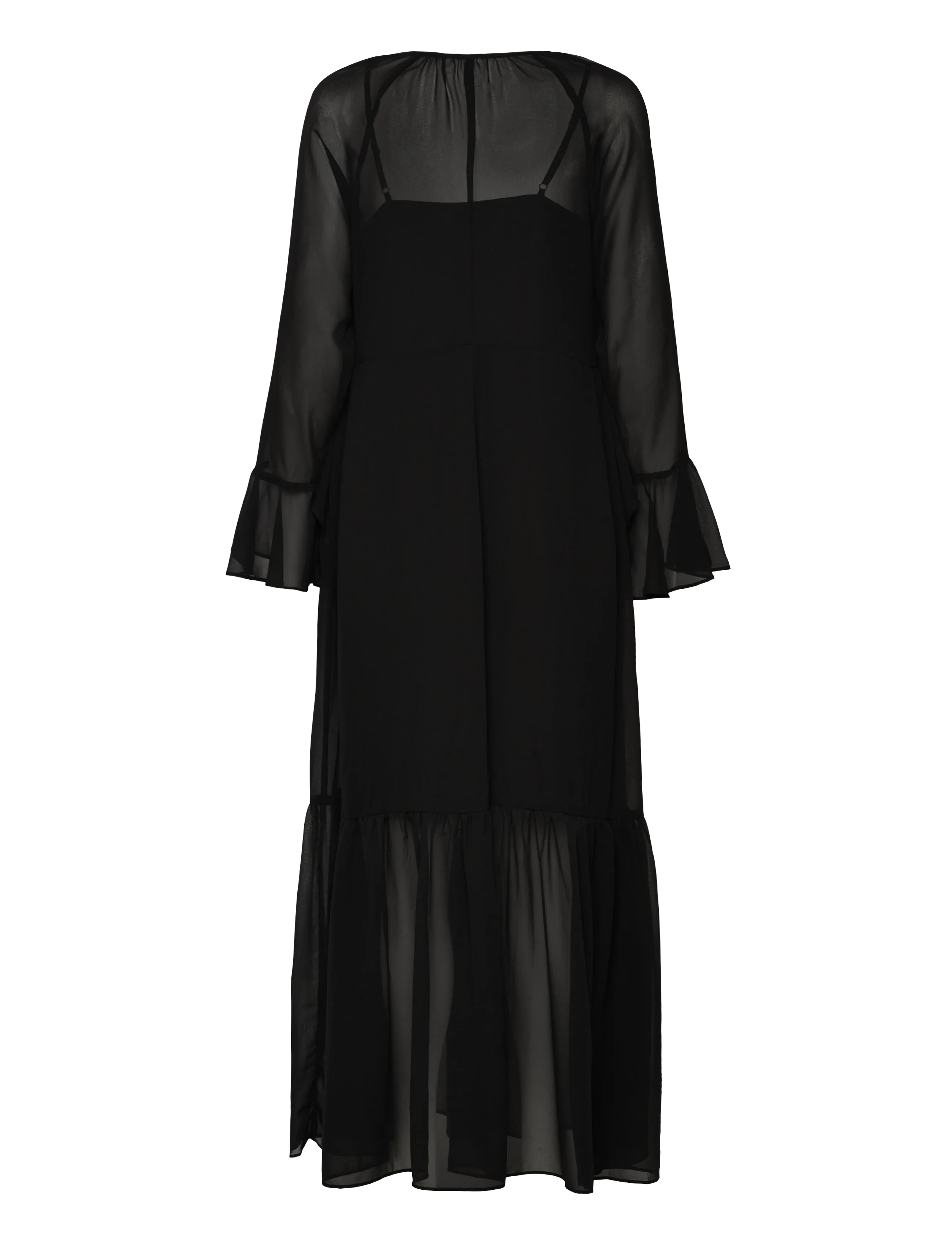 YAS - YASCHIFA LS MAXI DRESS - KA - abendkleider - black - 1