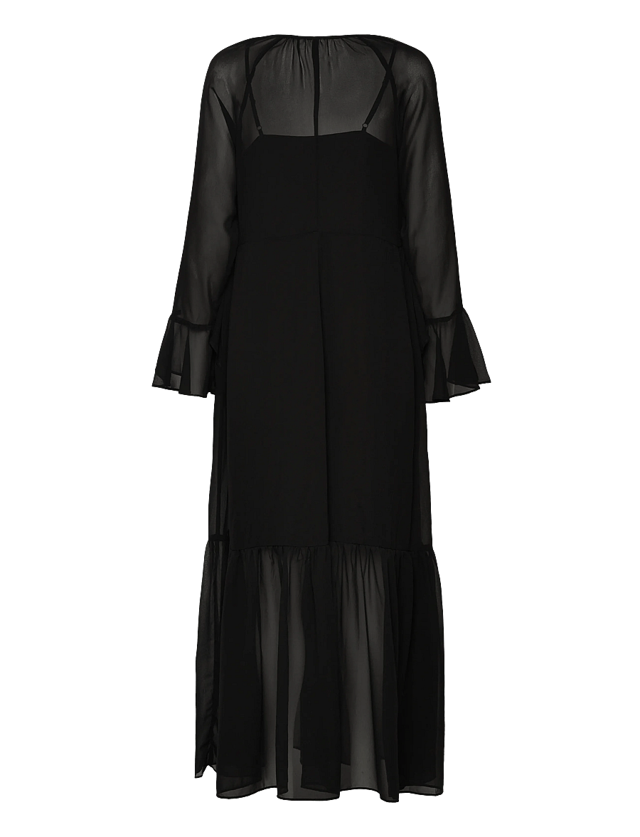 YAS - YASCHIFA LS MAXI DRESS - KA - abendkleider - black - 1
