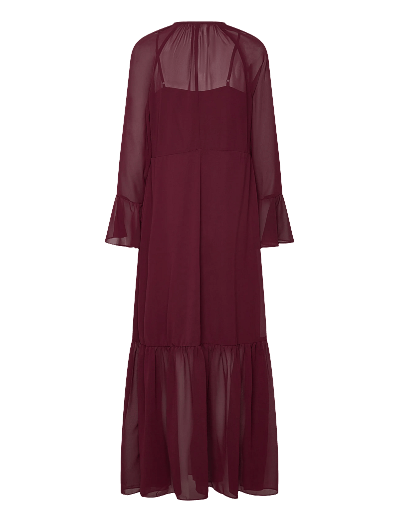 YAS - YASCHIFA LS MAXI DRESS - KA - aftenkjoler - port royale - 1
