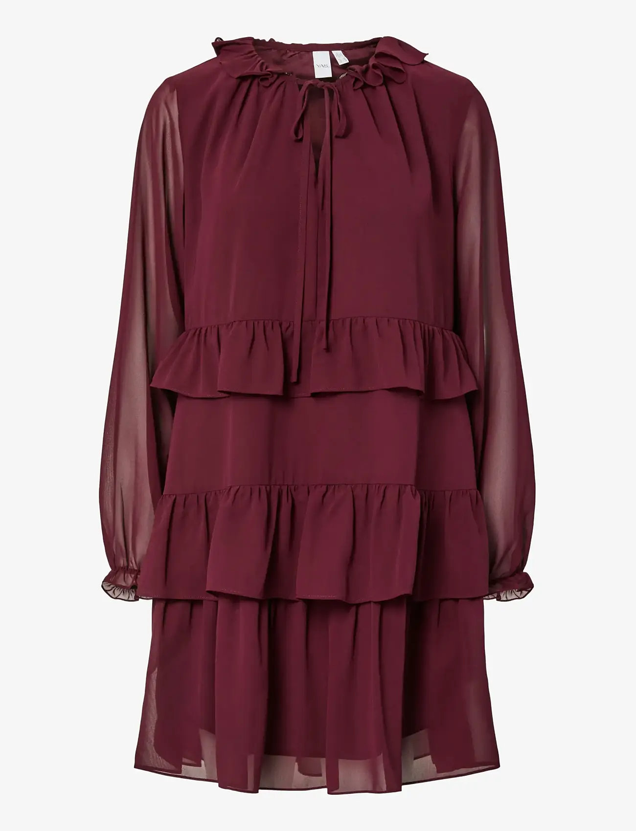 YAS - YASCHIFA LS DRESS - KA - partykleider - port royale - 0