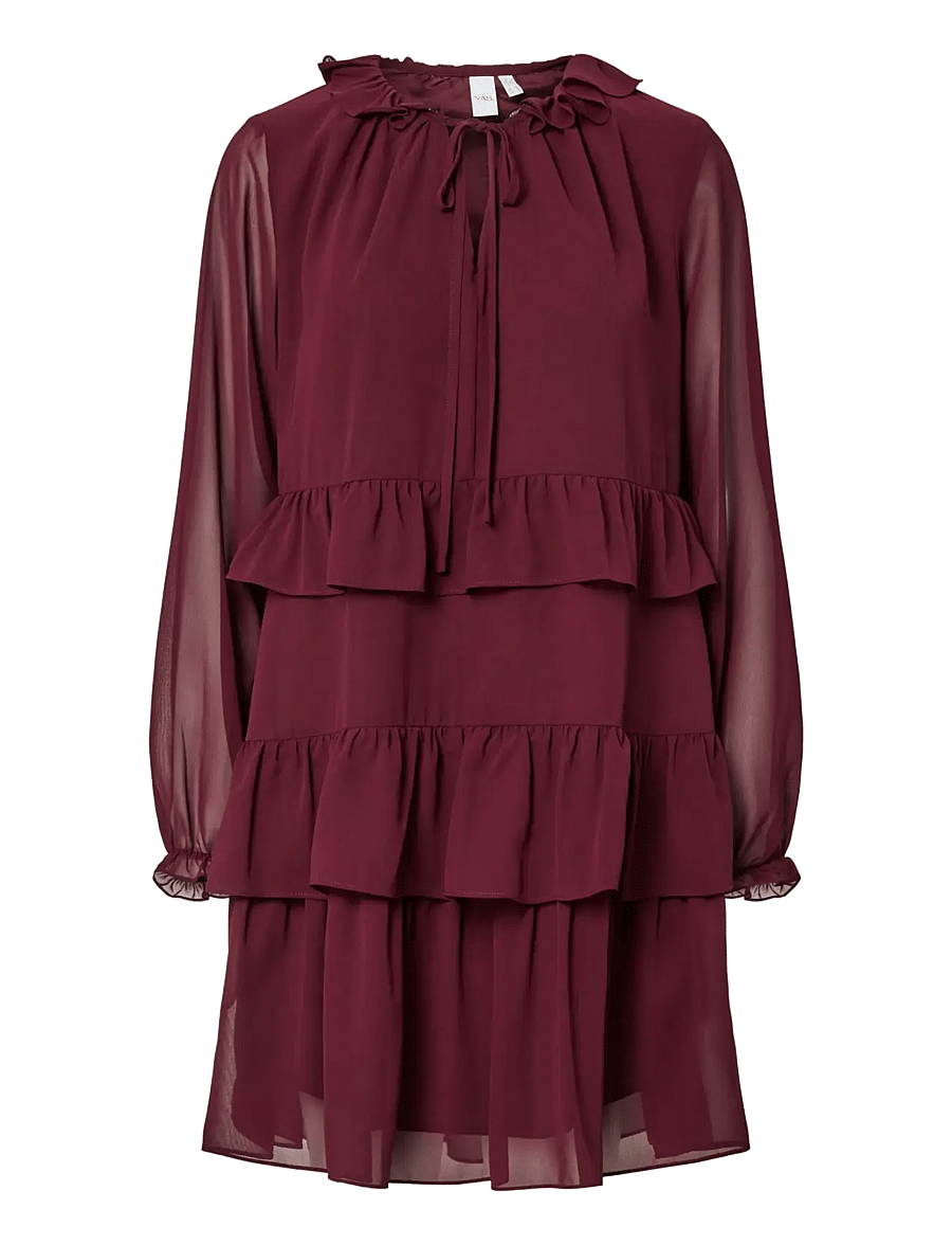 YAS - YASCHIFA LS DRESS - KA - partykleider - port royale - 0