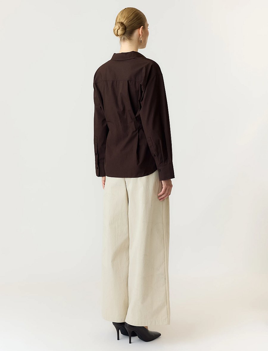 YAS - YASAREMIA LS SHIRT S. - langærmede skjorter - coffee bean - 3