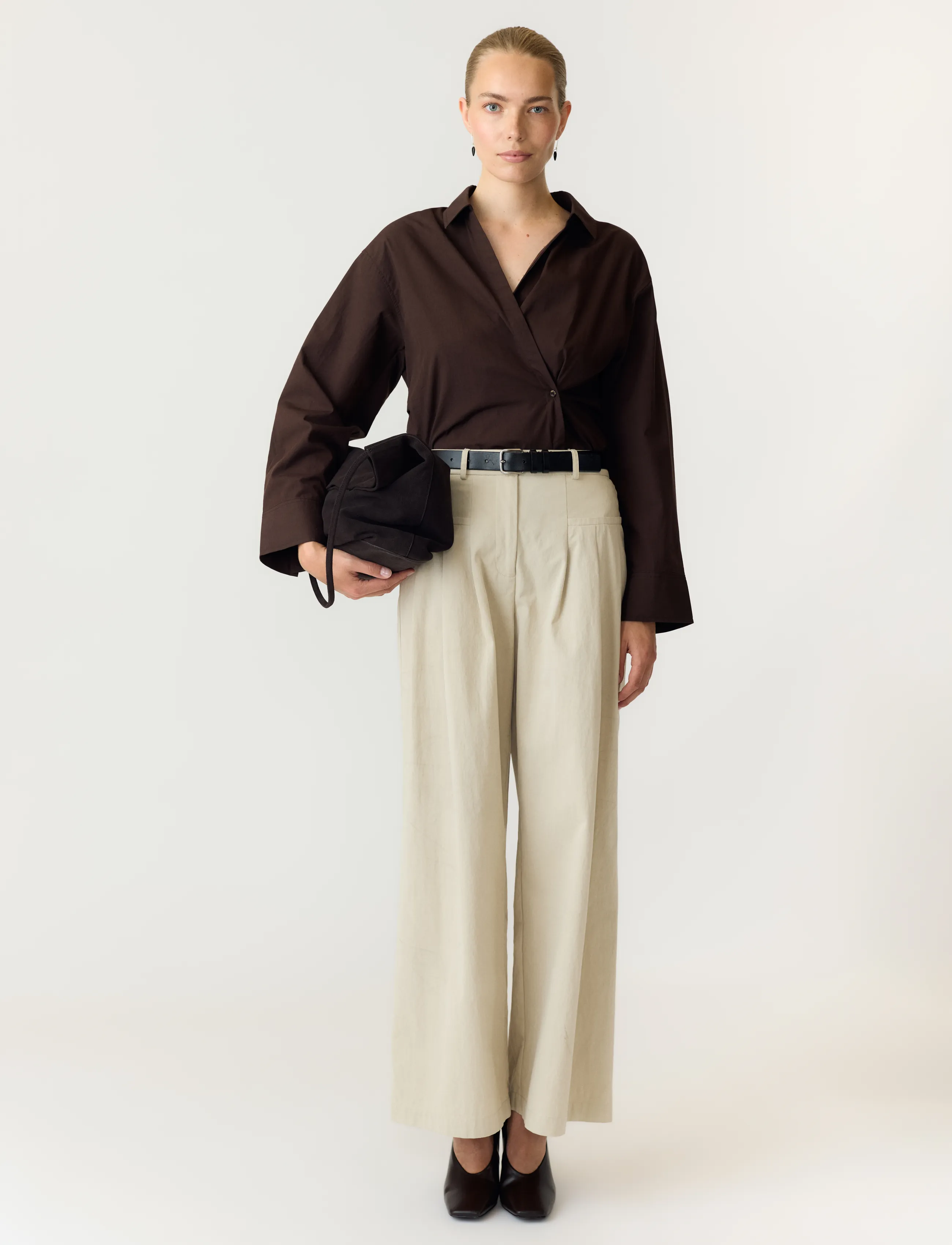 YAS - YASAREMIA LS SHIRT S. - langærmede skjorter - coffee bean - 5