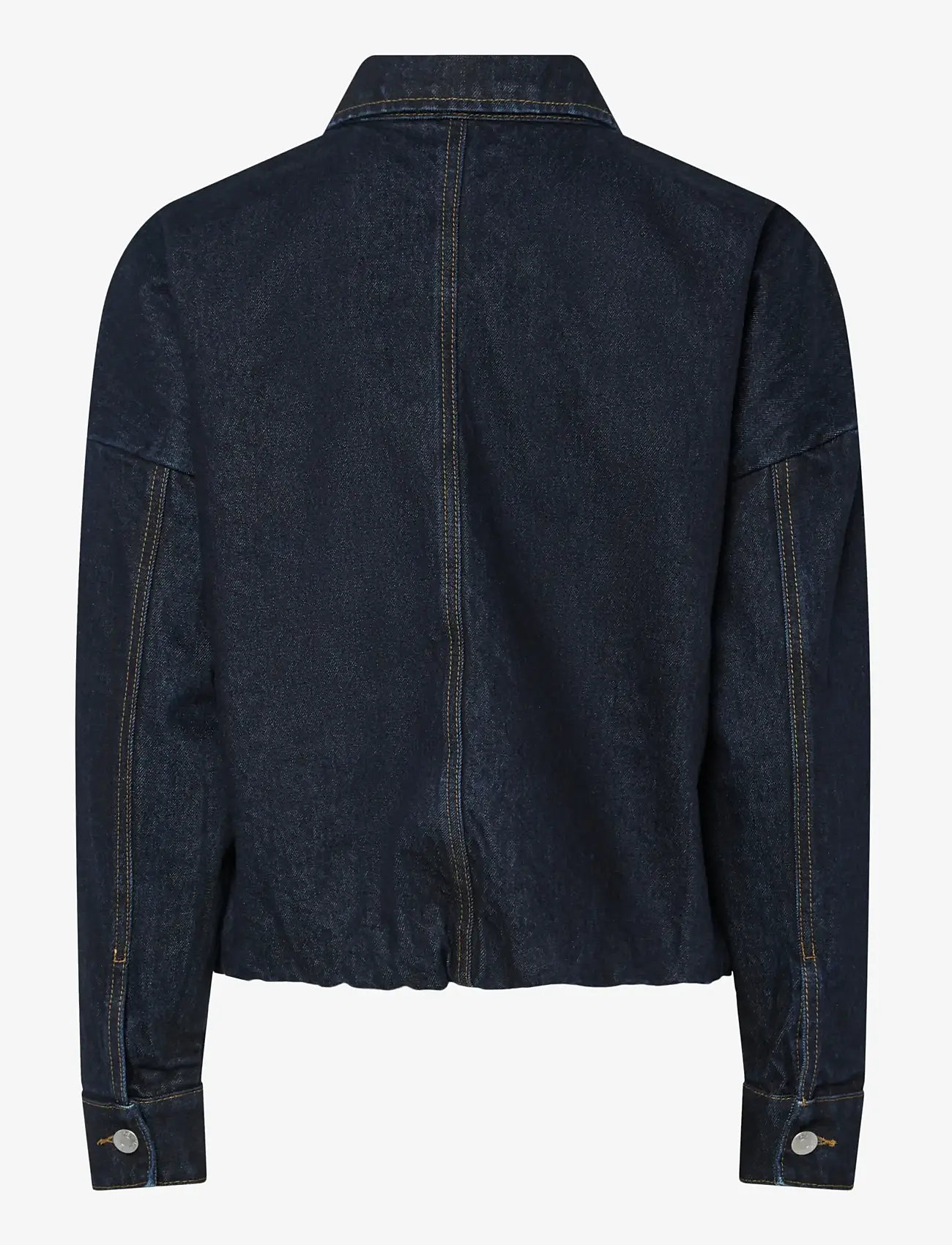 YAS - YASBROOKE LS DENIM JACKET S. - D2D - forårsjakker - dark blue denim - 2