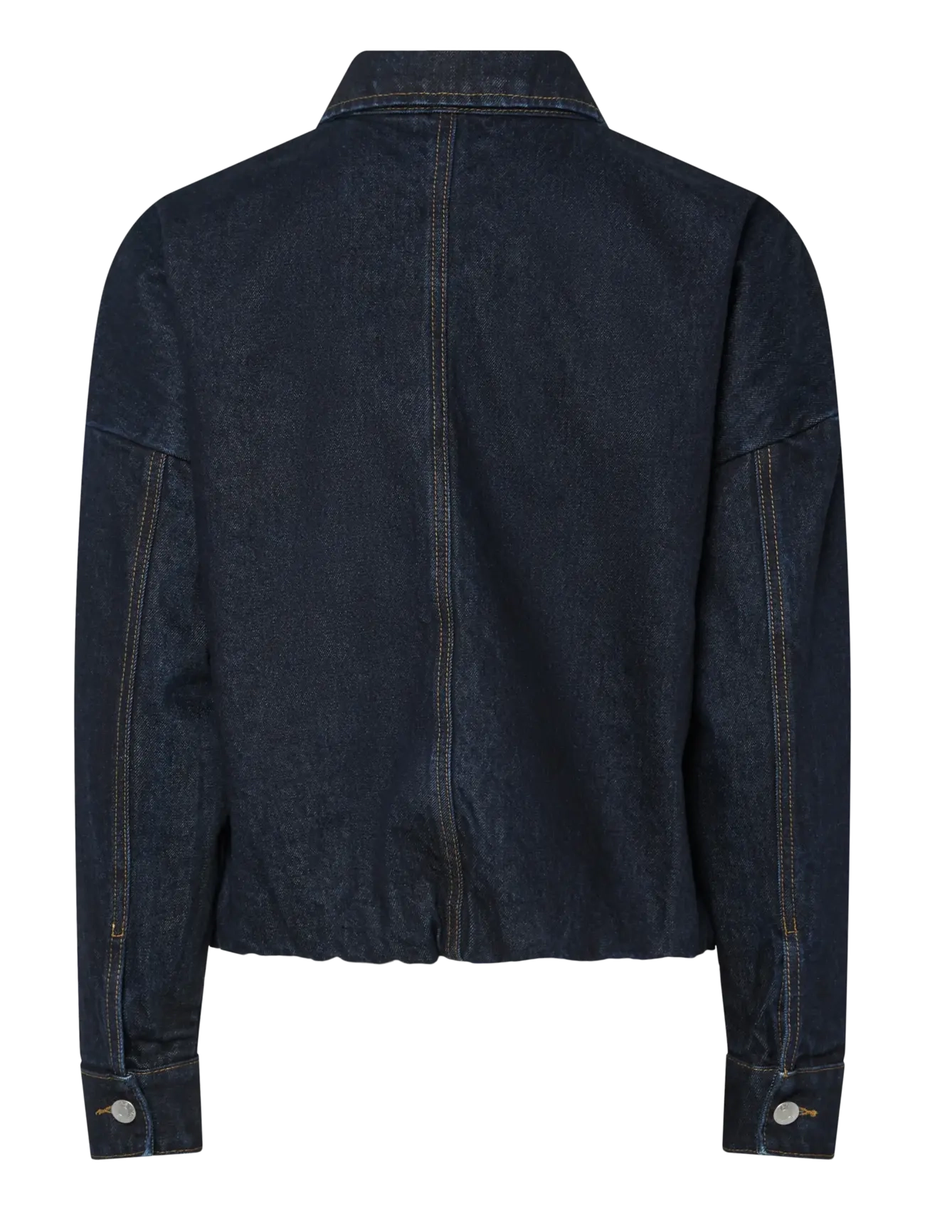 YAS - YASBROOKE LS DENIM JACKET S. - D2D - denim jackets - dark blue denim - 2
