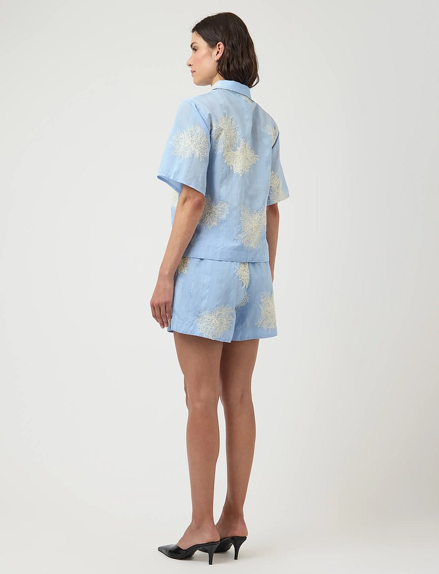 YAS - YASSKANA HW SHORTS - freizeitshorts - skyway - 3