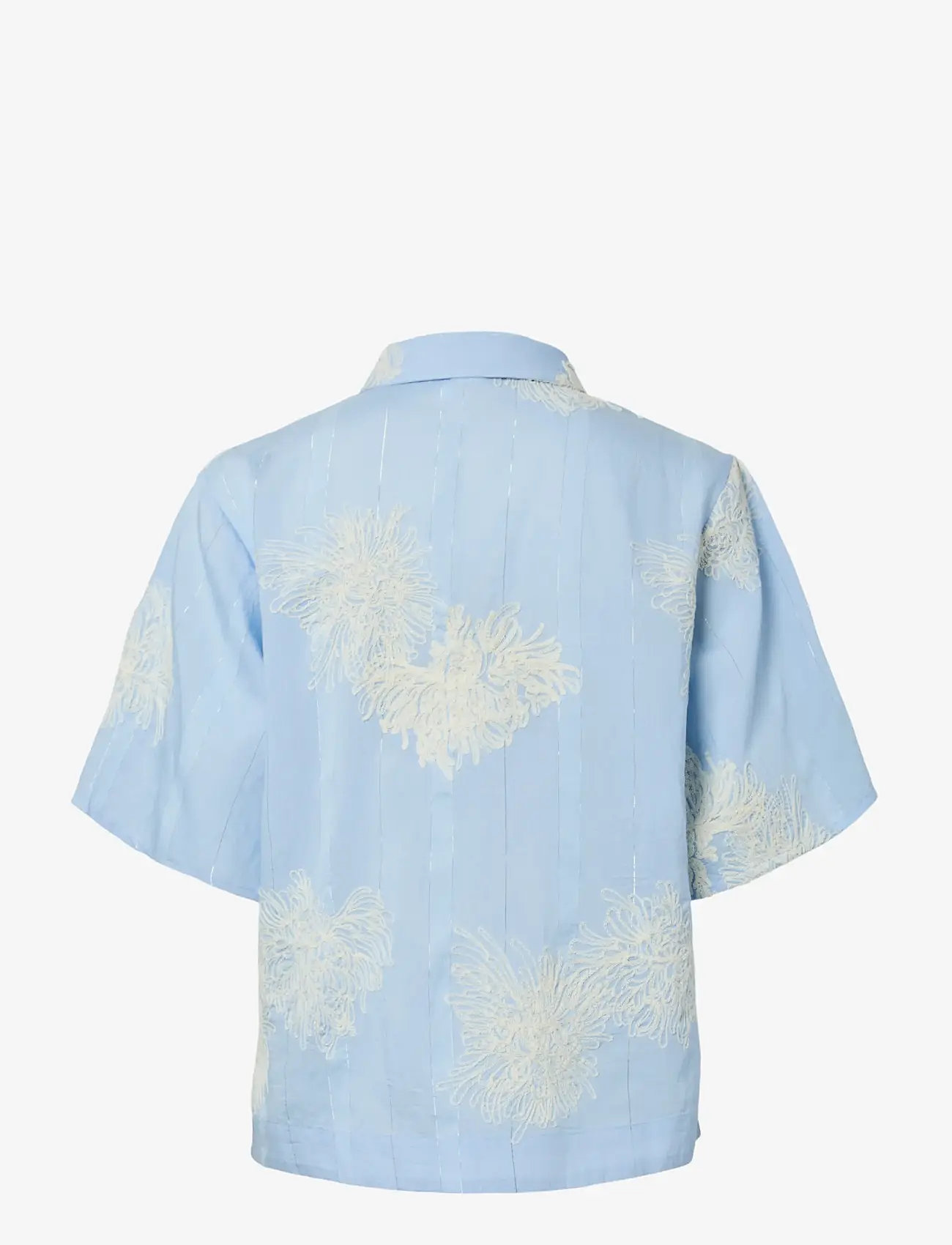YAS - YASSKANA 2/4 SHIRT - kortærmede skjorter - skyway - 2