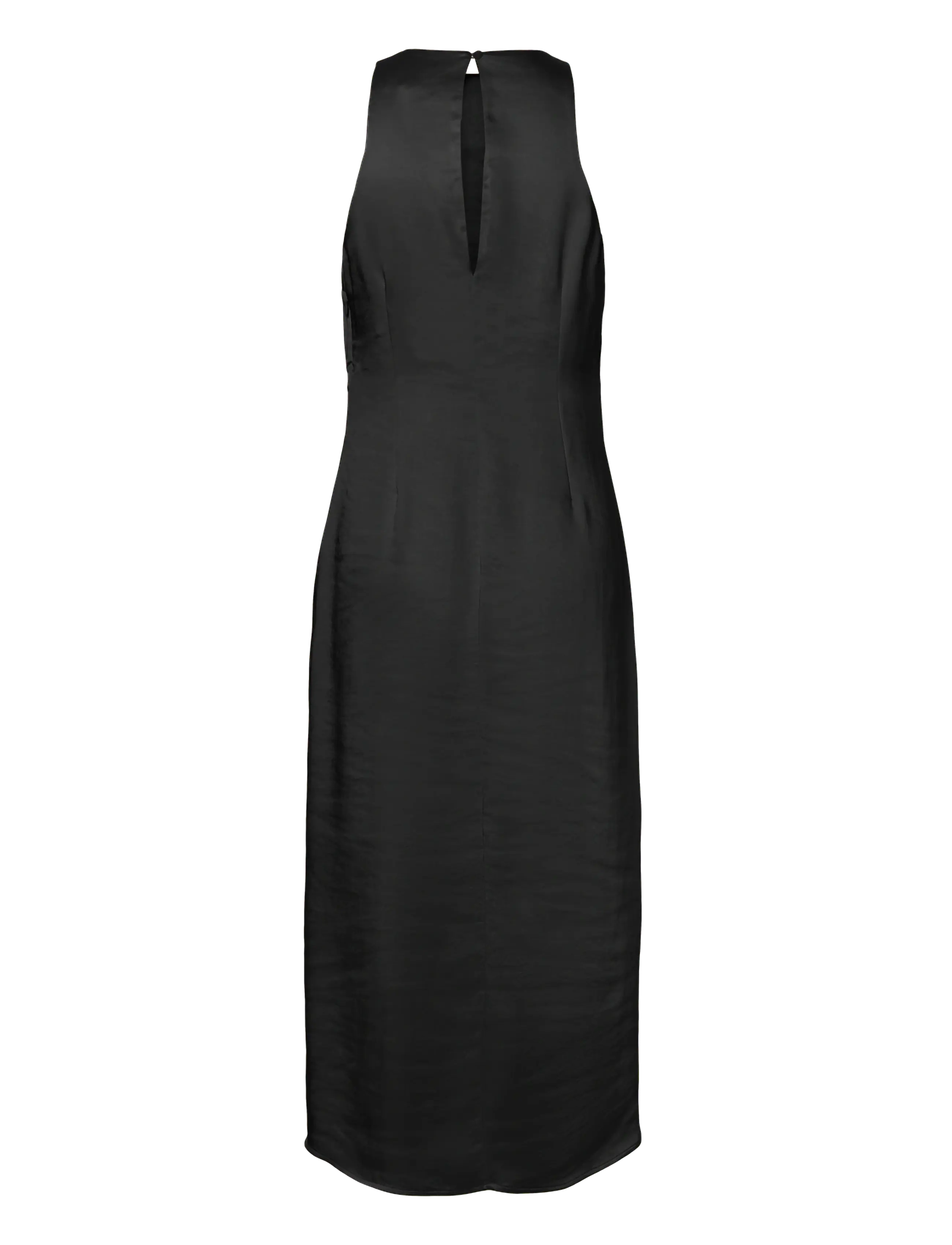 YAS - YASORCHIDA SATIN LONG DRESS S. - SHOW - festkjoler - black - 1