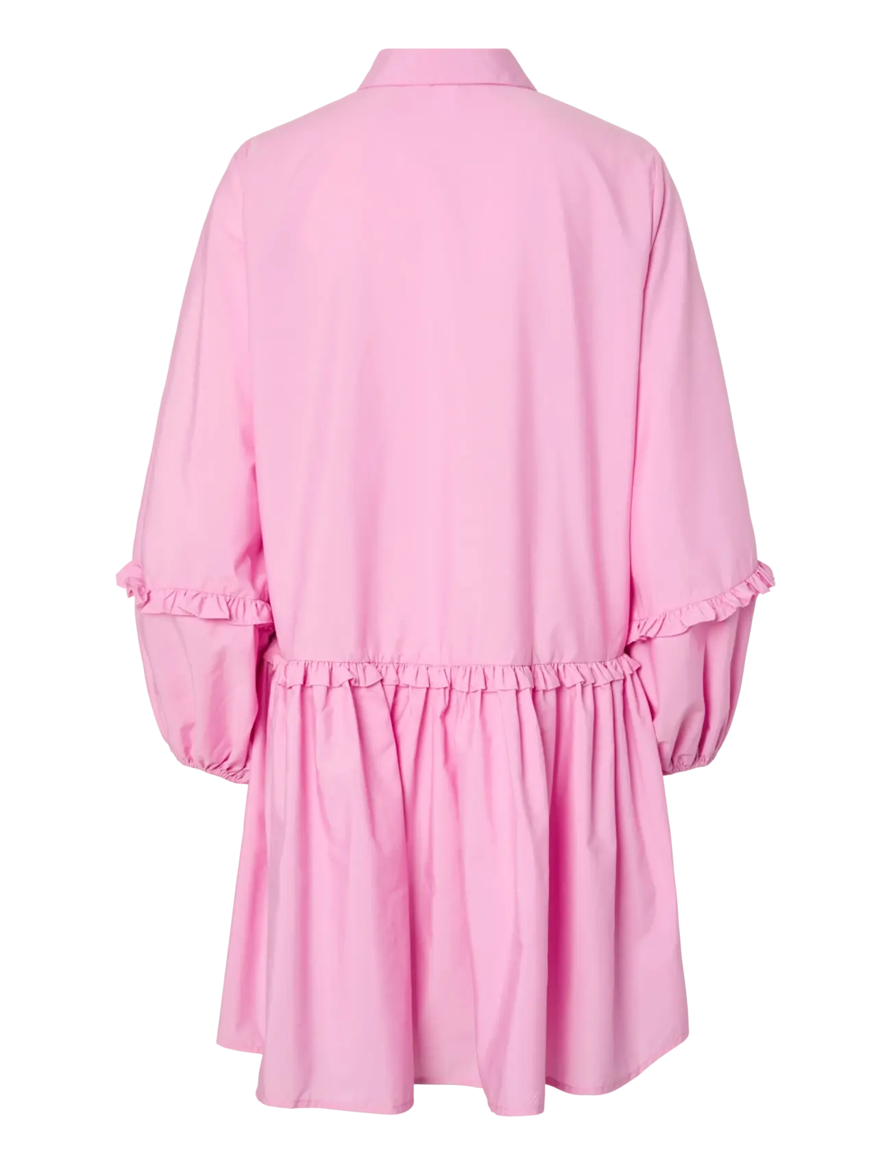 YAS - YASGIO LS SHIRT DRESS S. - EX - skjortekjoler - bonbon - 2