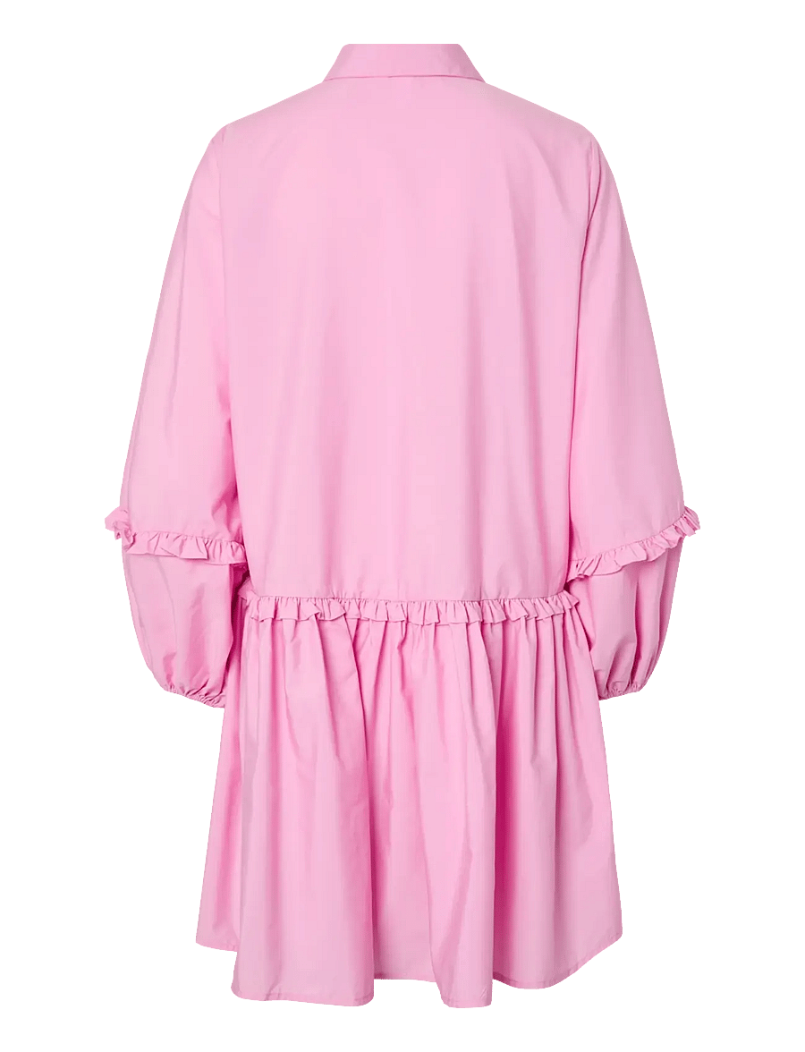 YAS - YASGIO LS SHIRT DRESS S. - EX - shirt dresses - bonbon - 2