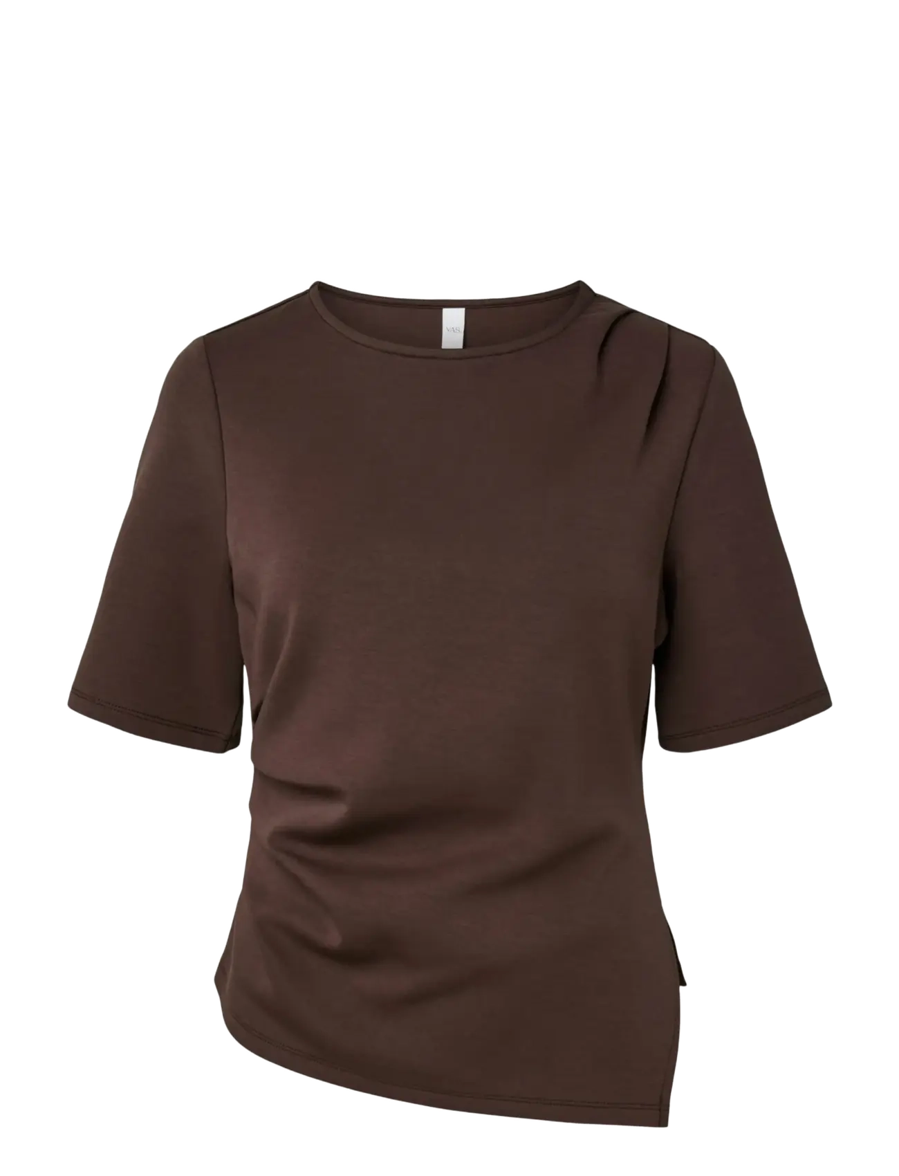 YASPINA 2/4 TEE S. - CHOCOLATE BROWN