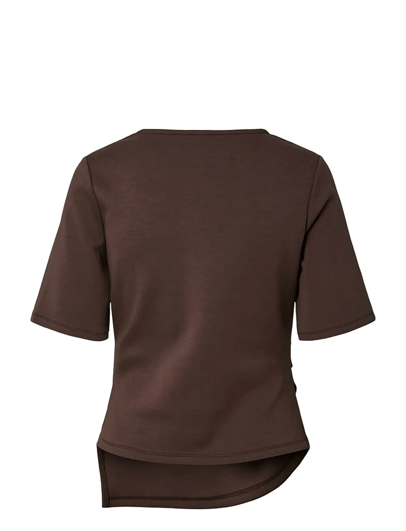 YAS - YASPINA 2/4 TEE S. - t-shirts - chocolate brown - 2