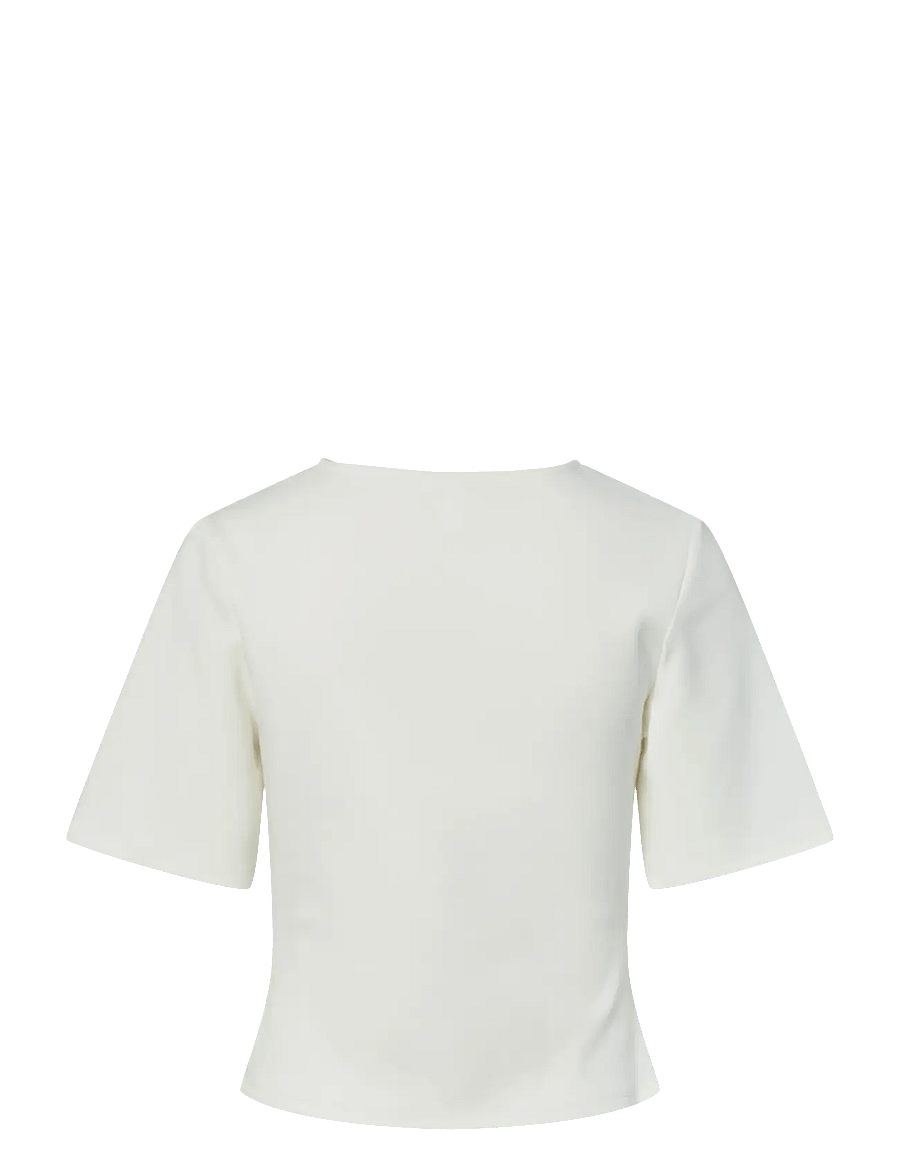 YAS - YASPINA 2/4 TEE S. - t-shirts - star white - 2