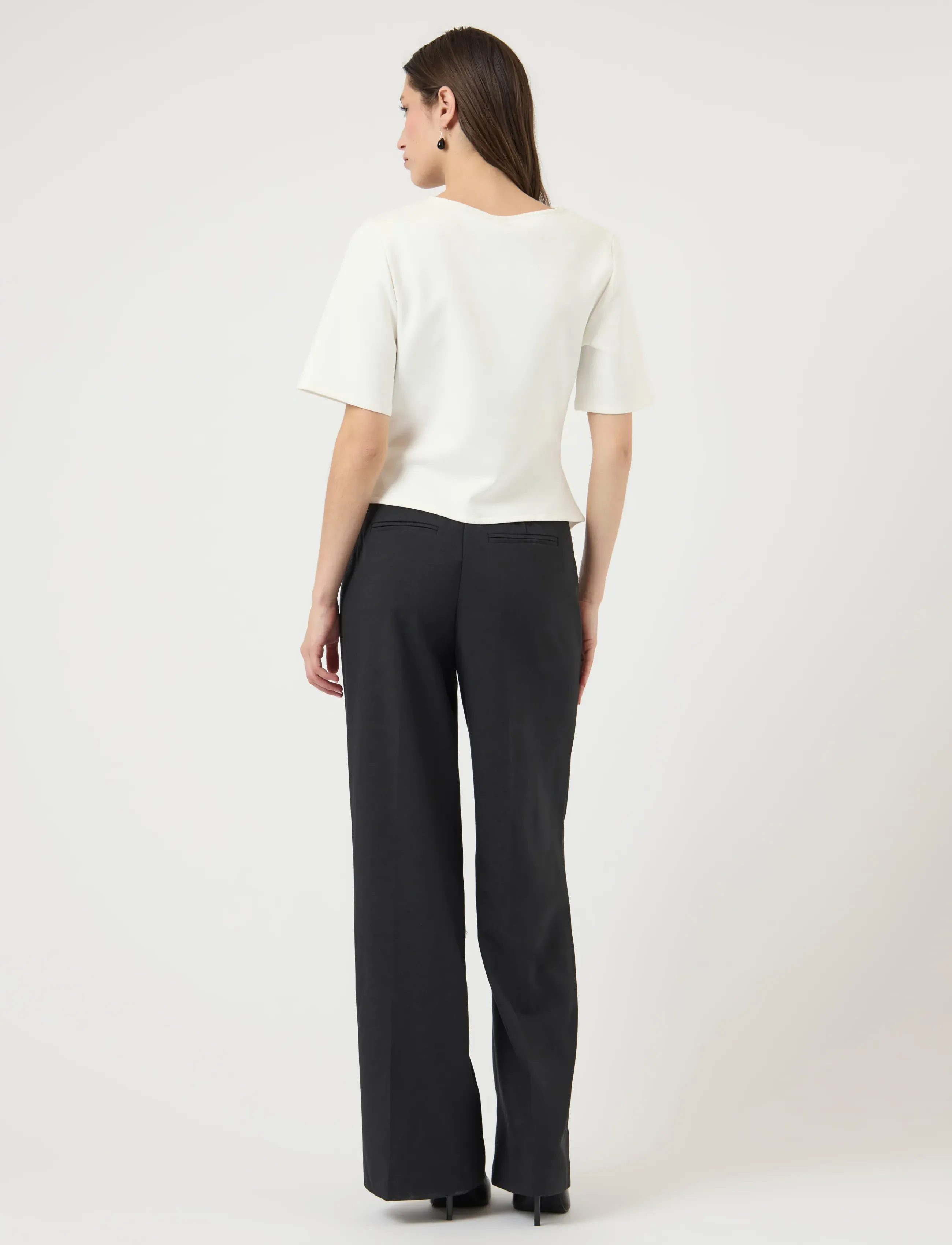 YAS - YASPINA 2/4 TEE S. - t-shirts - star white - 3