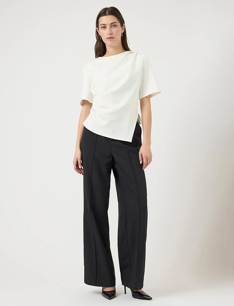 YAS - YASPINA 2/4 TEE S. - t-shirts - star white - 4