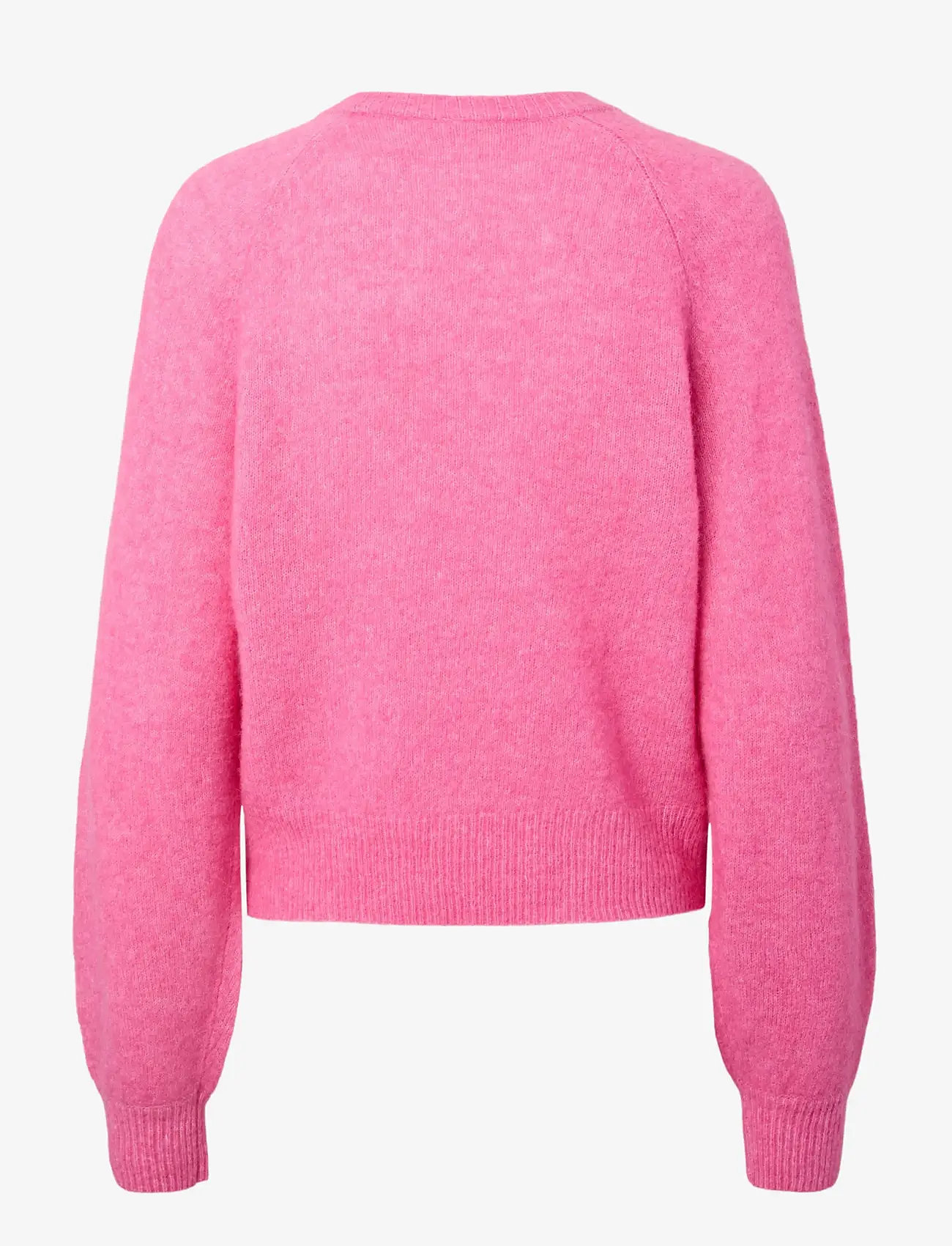 YAS - YASJOHI LS WOOL BLEND PULLOVER S. NOOS - herbstliche kleidung - begonia pink - 2