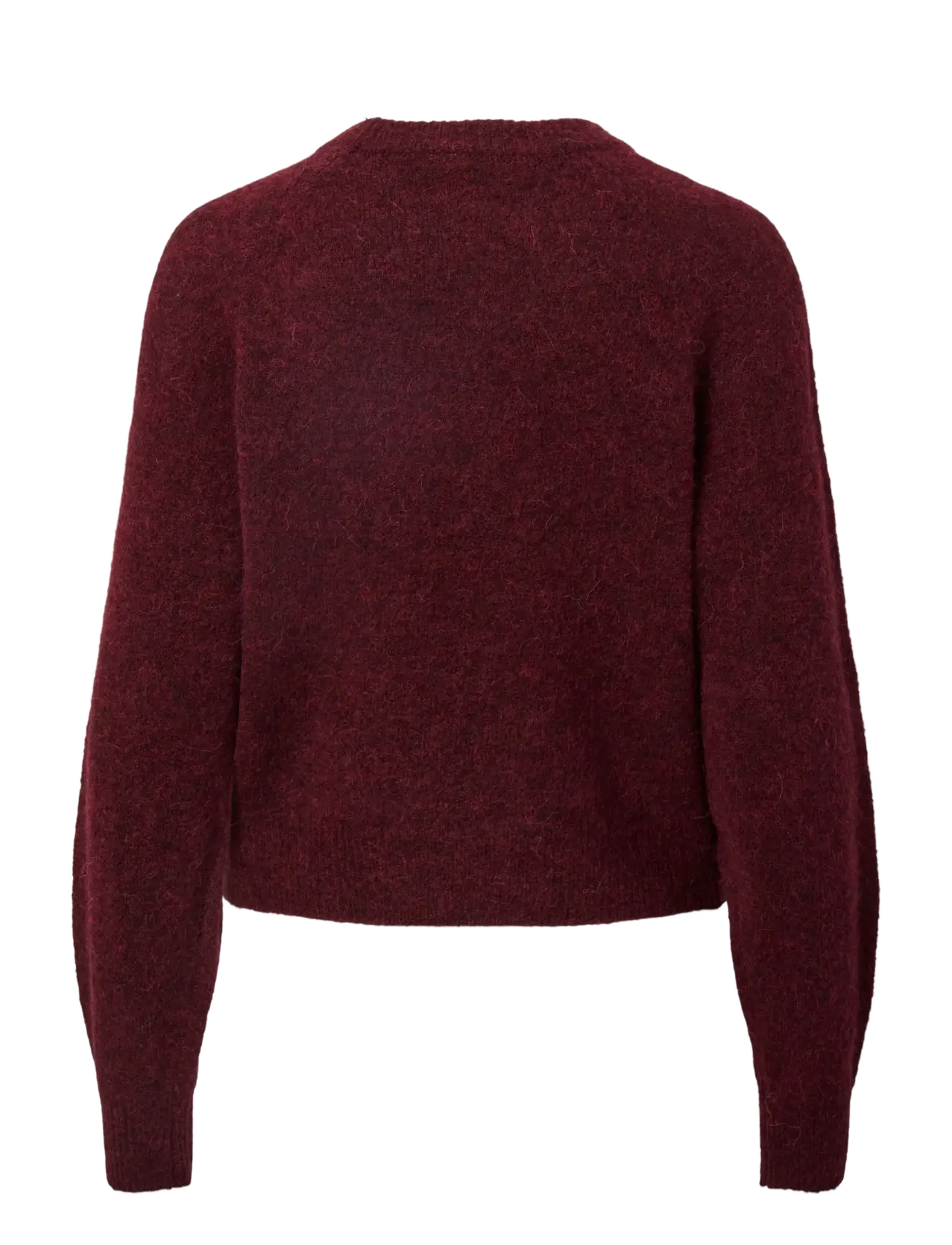 YAS - YASJOHI LS WOOL BLEND PULLOVER S. NOOS - trøjer - port royale - 2