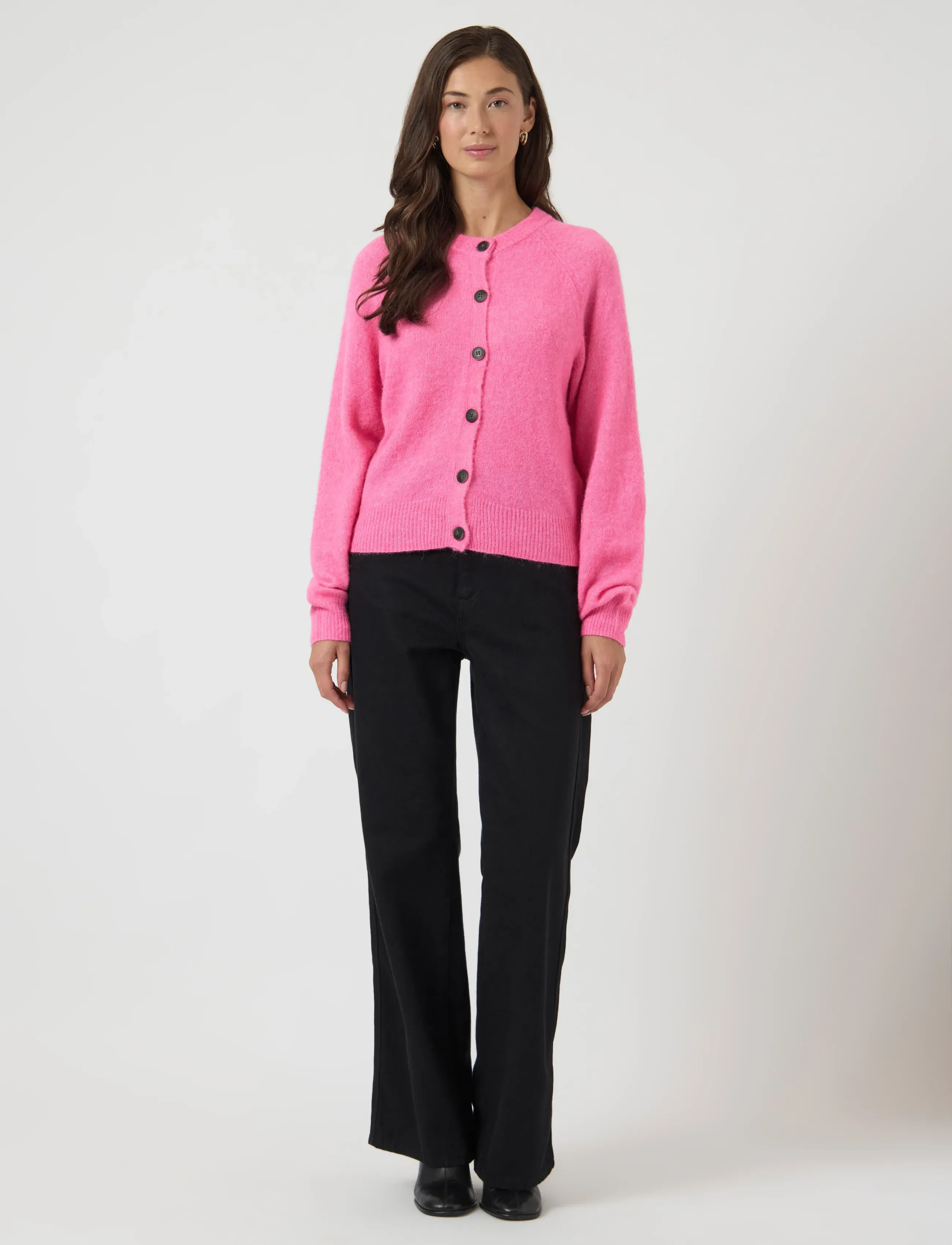 Yasjohi Ls Wool Blend Cardigan S. Noos 3