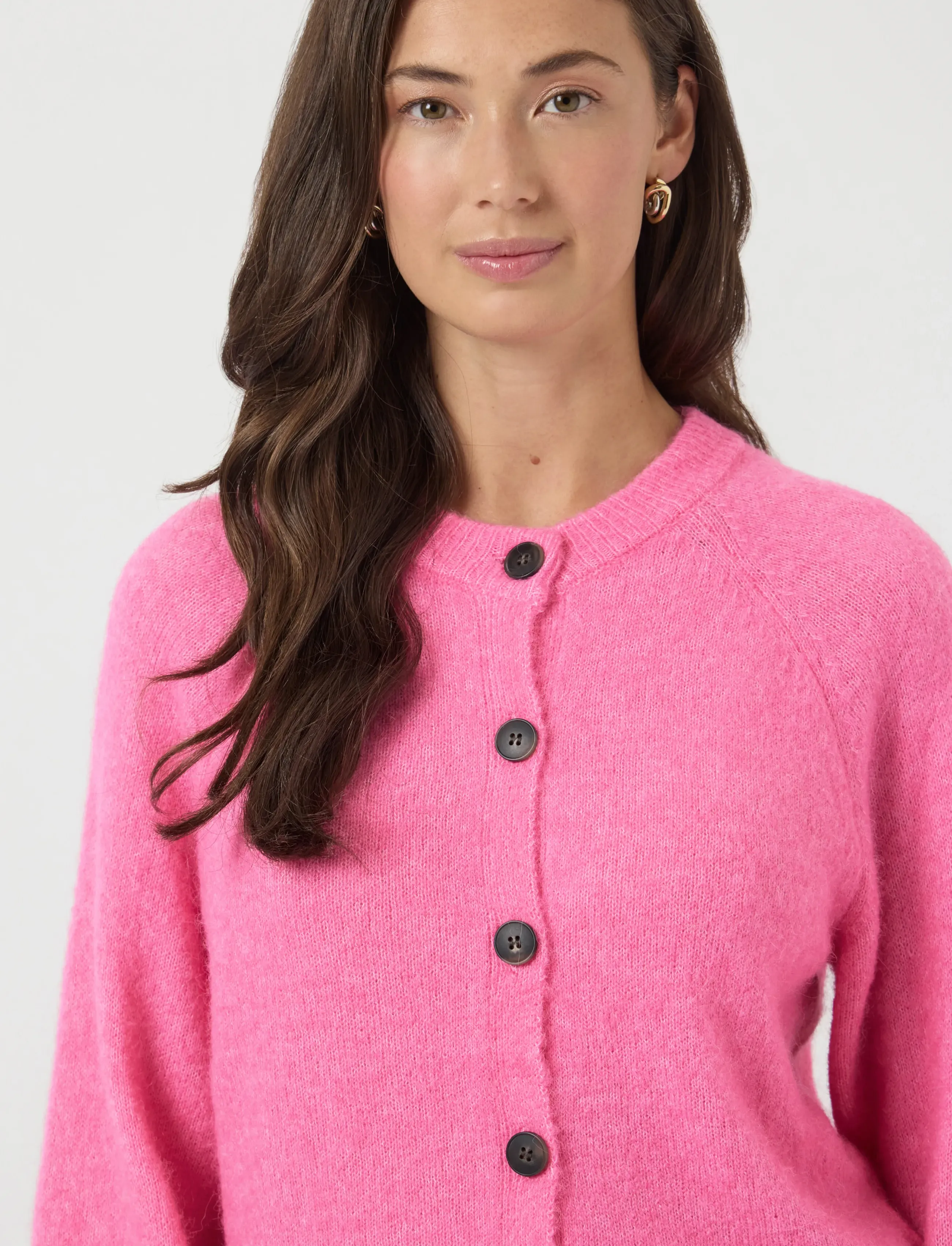 Yasjohi Ls Wool Blend Cardigan S. Noos 4