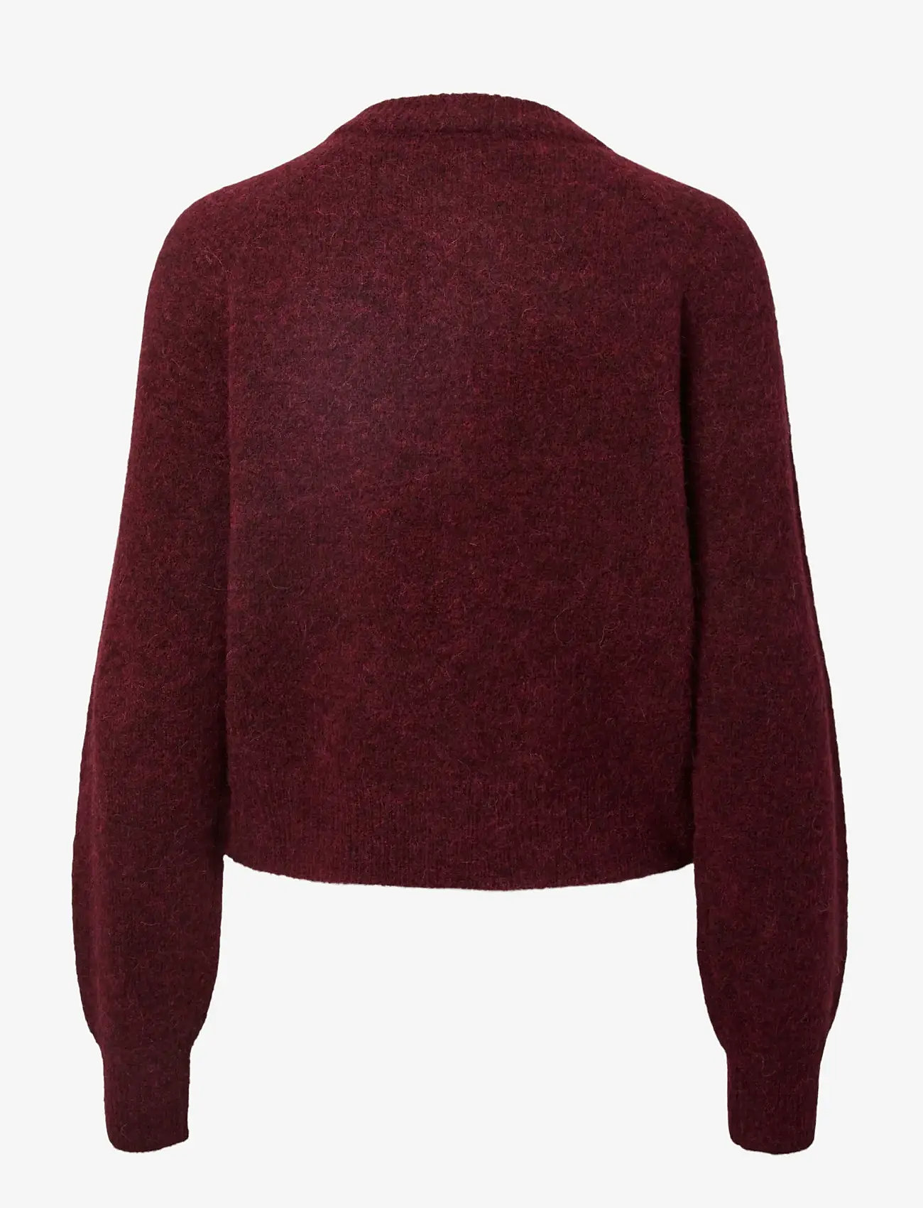 YAS - YASJOHI LS WOOL BLEND CARDIGAN S. NOOS - cardigans - port royale - 2