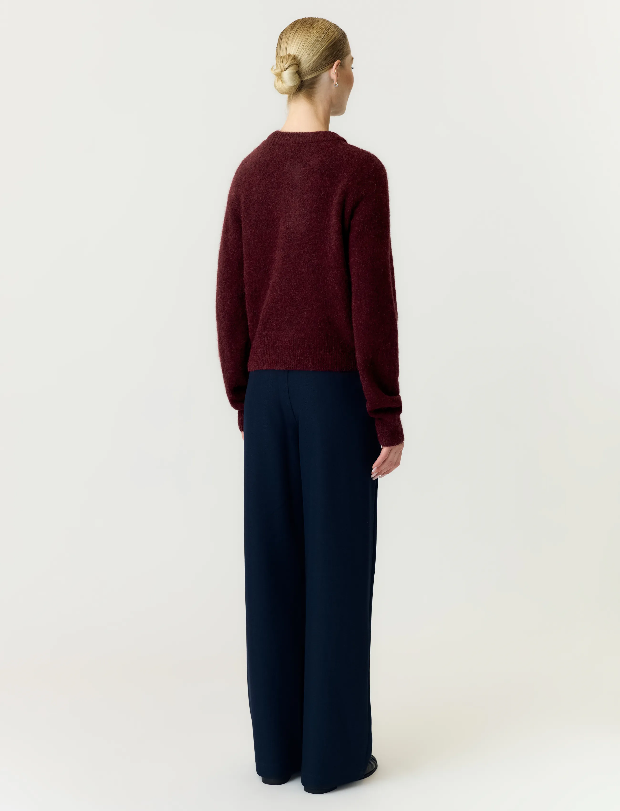 YAS - YASJOHI LS WOOL BLEND CARDIGAN S. NOOS - strickjacken - port royale - 3