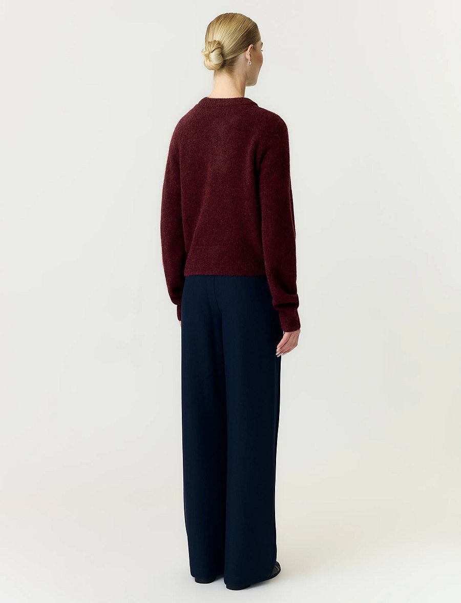 YAS - YASJOHI LS WOOL BLEND CARDIGAN S. NOOS - strickjacken - port royale - 3