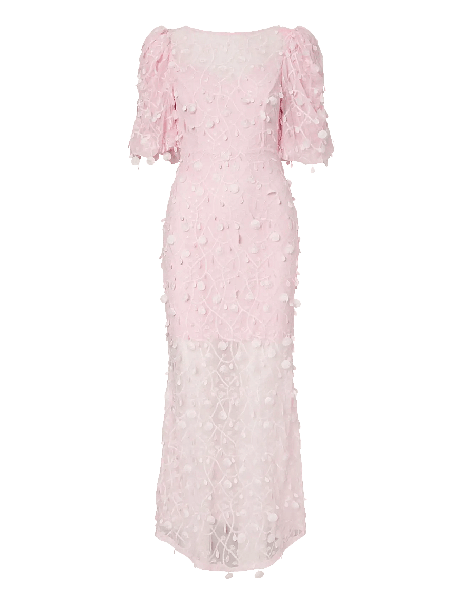 YAS - YASBEATE 2/4 PUFF ANKLE DRESS - SHOW - maxi kjoler - ballerina - 0