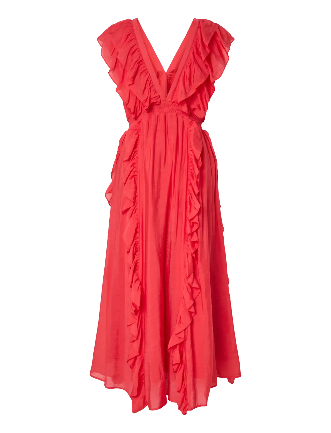 YAS - YASLINALA SL MAXI DRESS S. - SHOW - vasarinės suknelės - poinsettia - 1