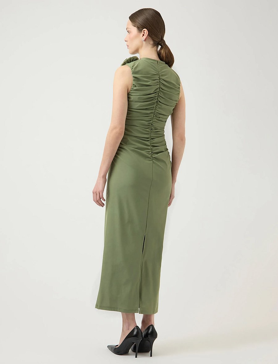 YAS - YASDONA SL LONG DRESS - SHOW - abendkleider - oil green - 3