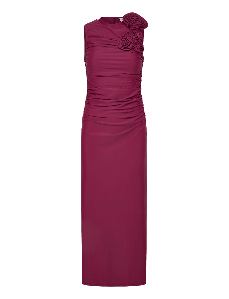 YAS - YASDONA SL LONG DRESS - SHOW - robes de soirée - rhododendron - 0