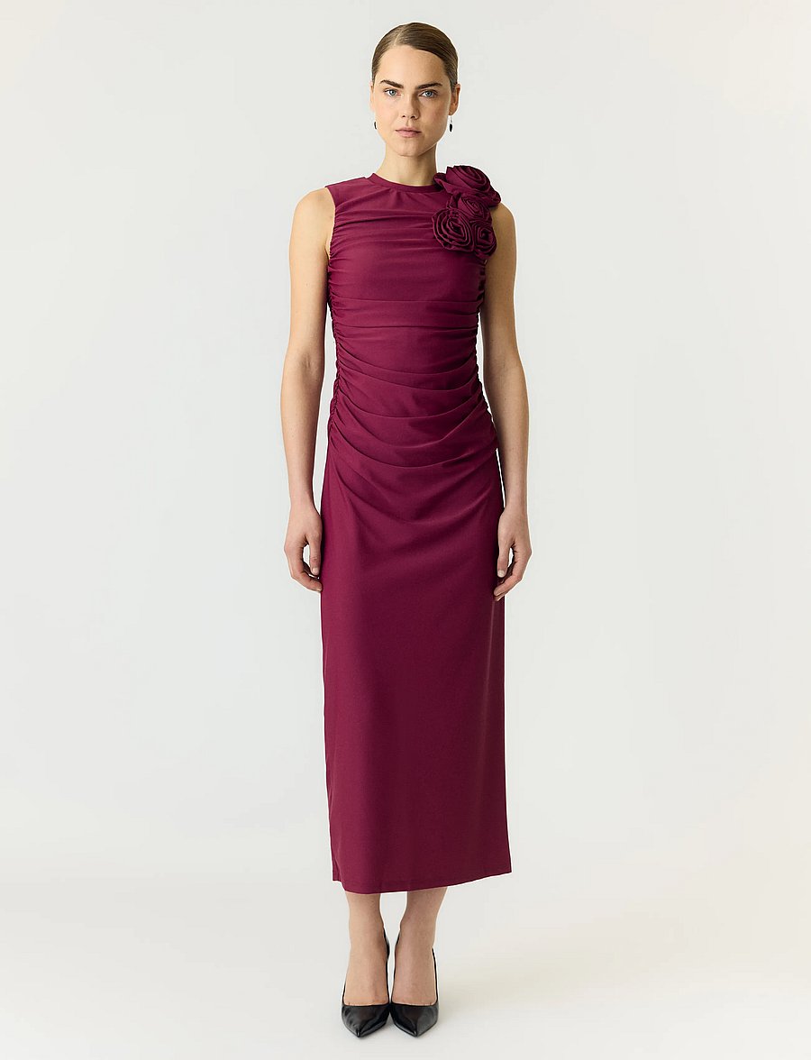 YAS - YASDONA SL LONG DRESS - SHOW - abendkleider - rhododendron - 0