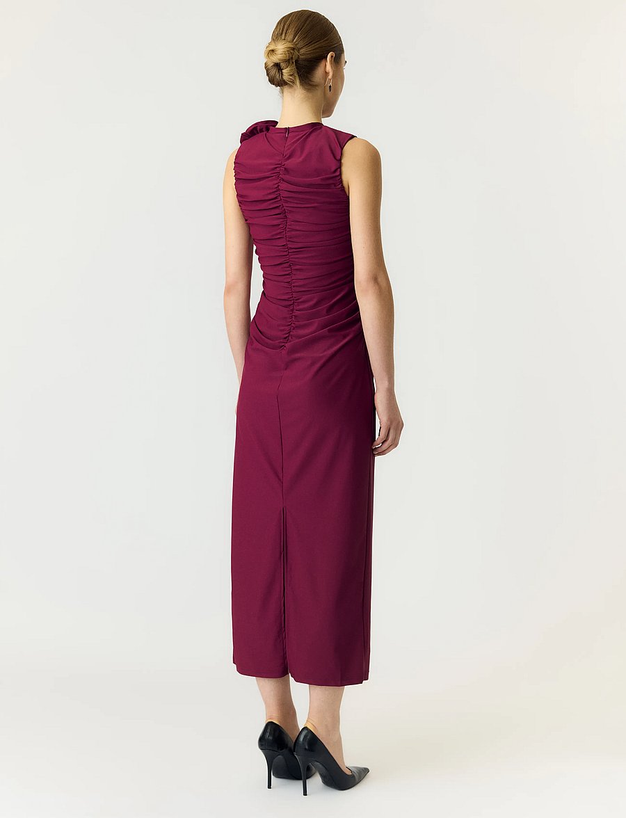 YAS - YASDONA SL LONG DRESS - SHOW - abendkleider - rhododendron - 3