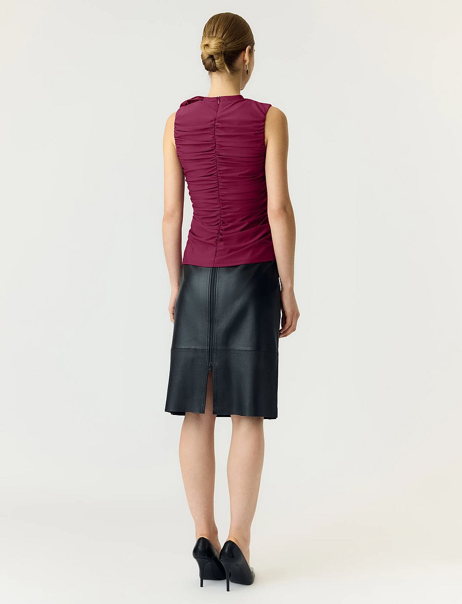 YAS - YASDONA SL TOP - SHOW - blouses zonder mouwen - rhododendron - 3